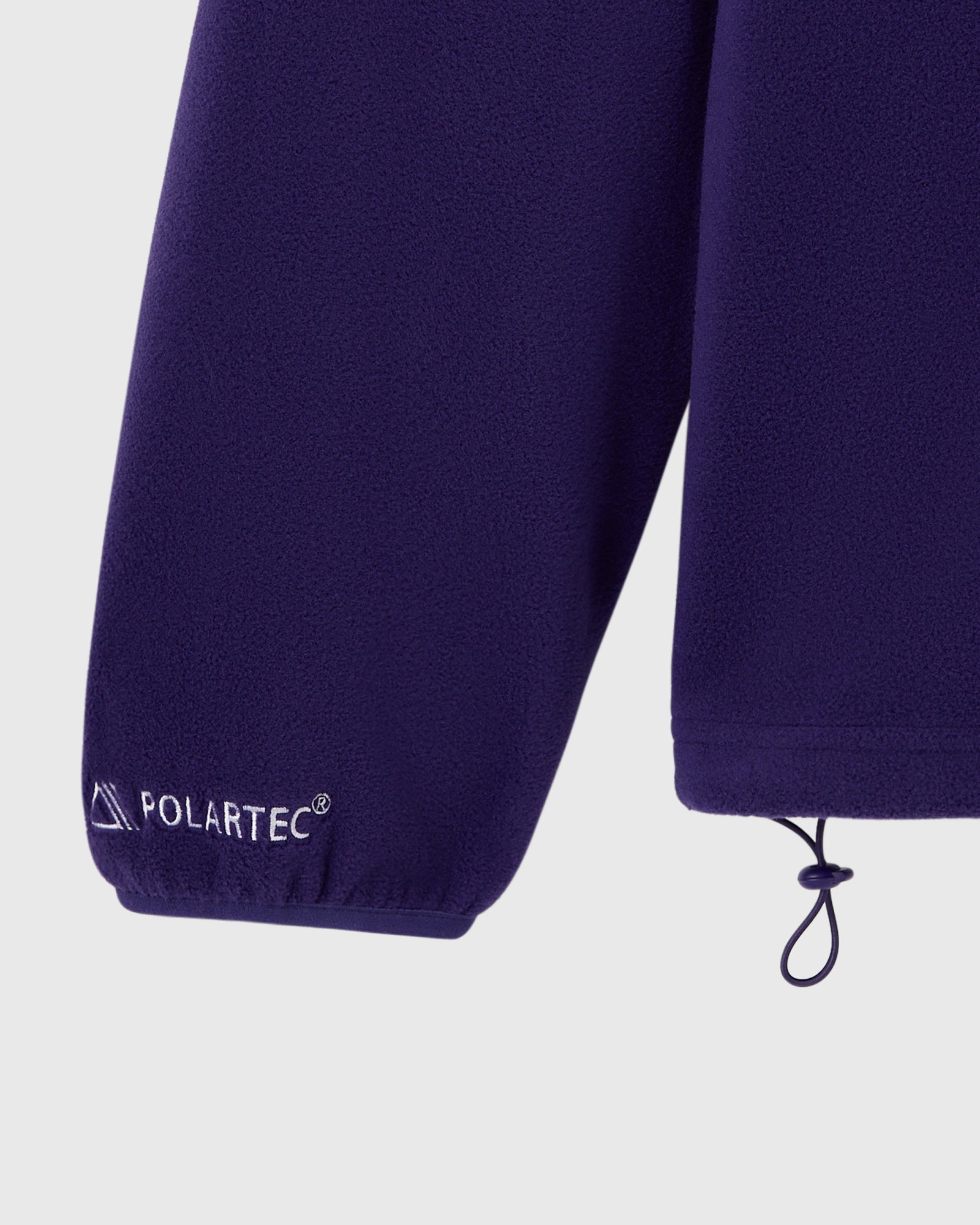 NFL Baltimore Ravens Polartec® Mock Neck Quarter-Zip Fleece - Purple IMAGE #3