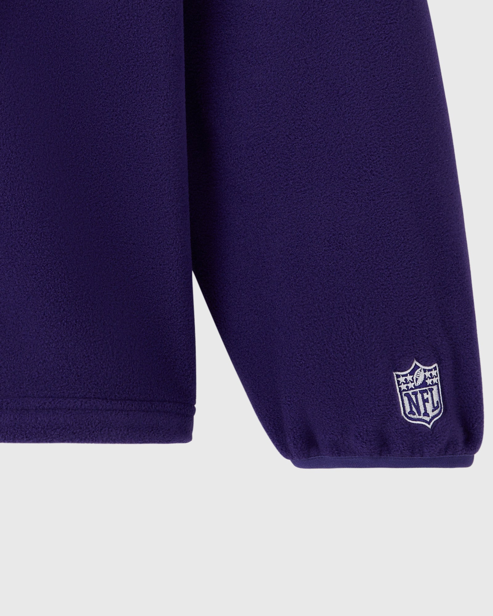 NFL Baltimore Ravens Polartec® Mock Neck Quarter-Zip Fleece - Purple IMAGE #4