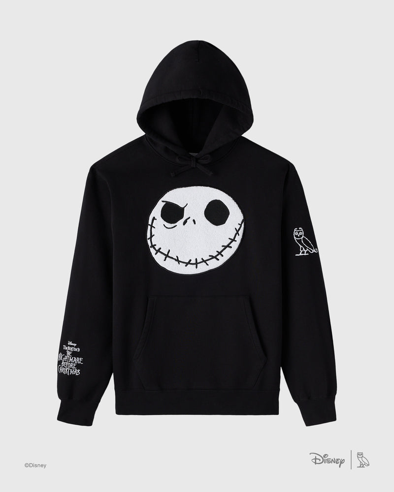 The Nightmare Before Christmas Jack Skellington Hoodie - Black