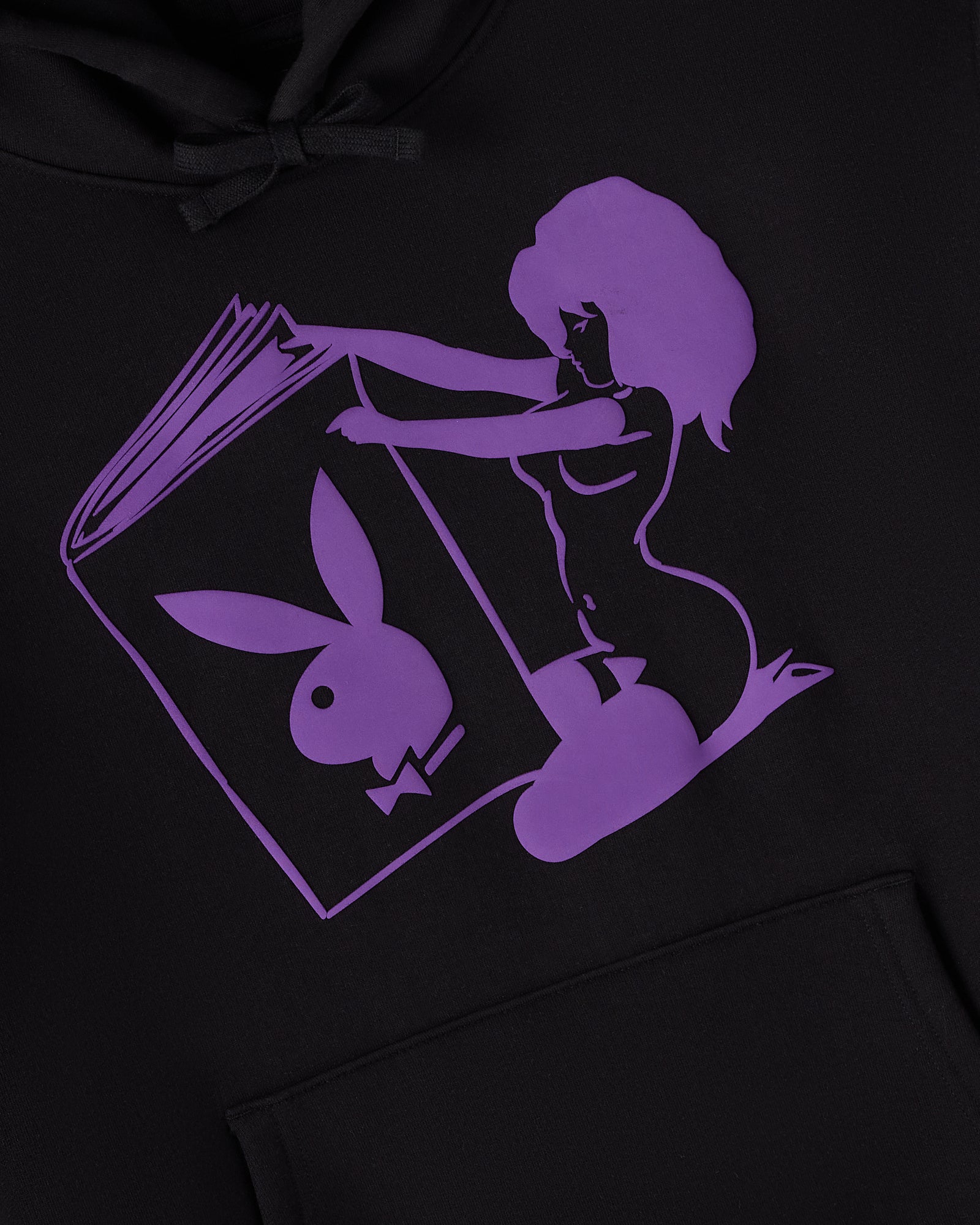 Playboy Pin-Up Hoodie - Black IMAGE #5