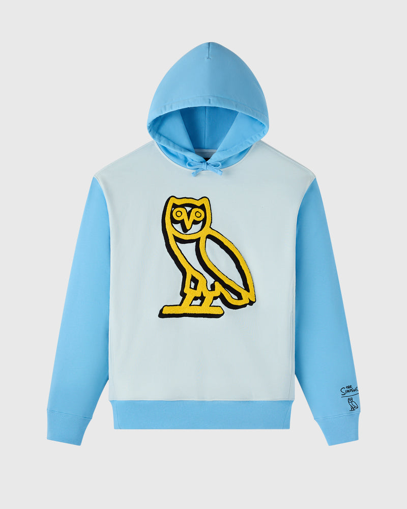 The Simpsons Itchy Hoodie - Light Blue