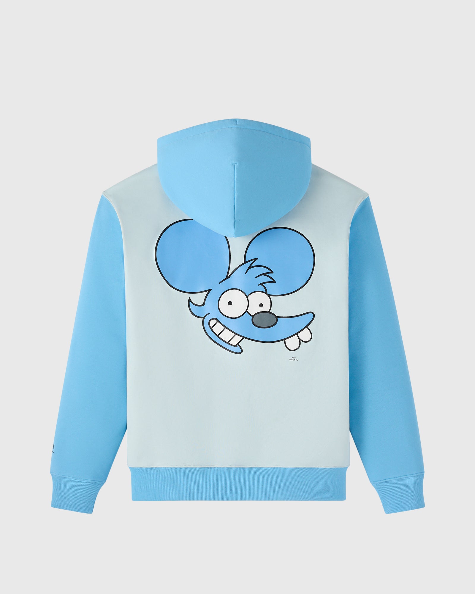 The Simpsons Itchy Hoodie - Light Blue IMAGE #2