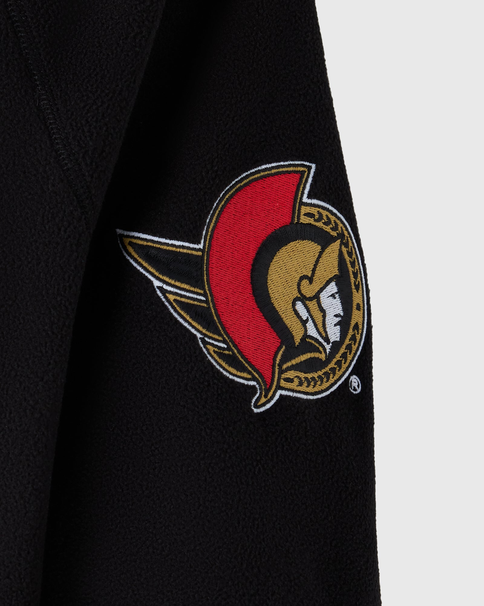 NHL Ottawa Senators Microfleece Coach's Full-Zip Jacket - Black IMAGE #6