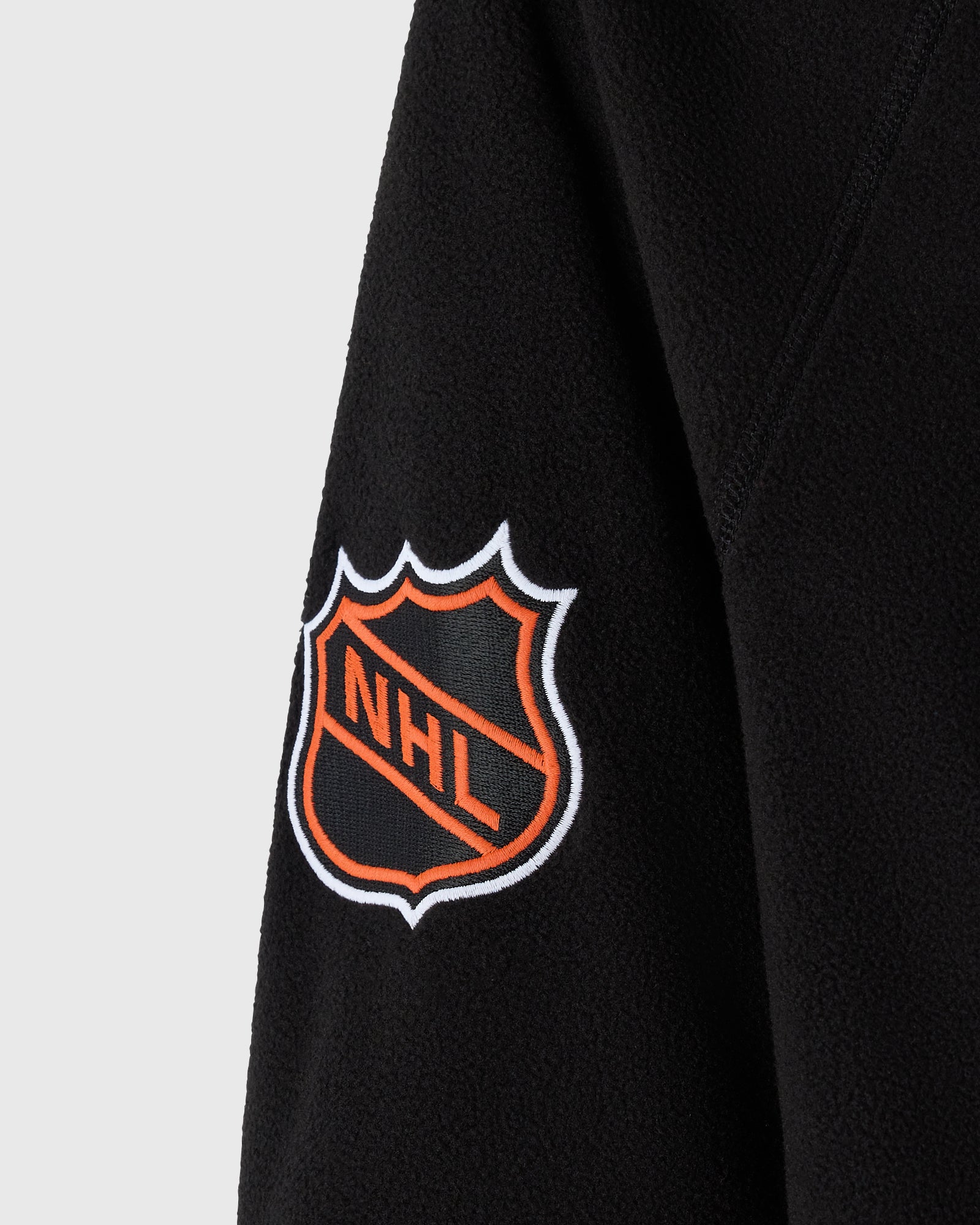 NHL Vancouver Canucks Microfleece Coach's Full-Zip Jacket - Black IMAGE #5