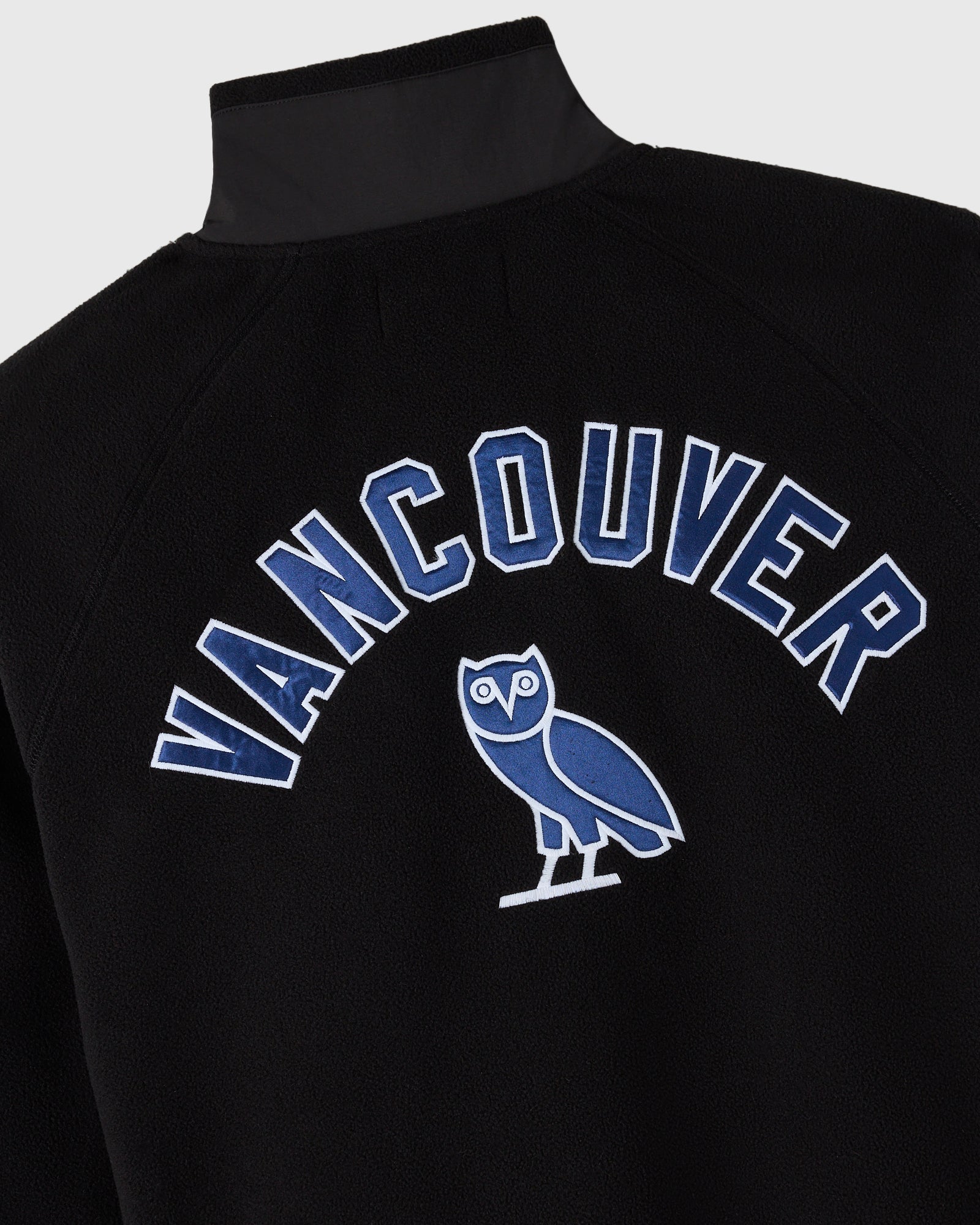 NHL Vancouver Canucks Microfleece Coach's Full-Zip Jacket - Black IMAGE #7