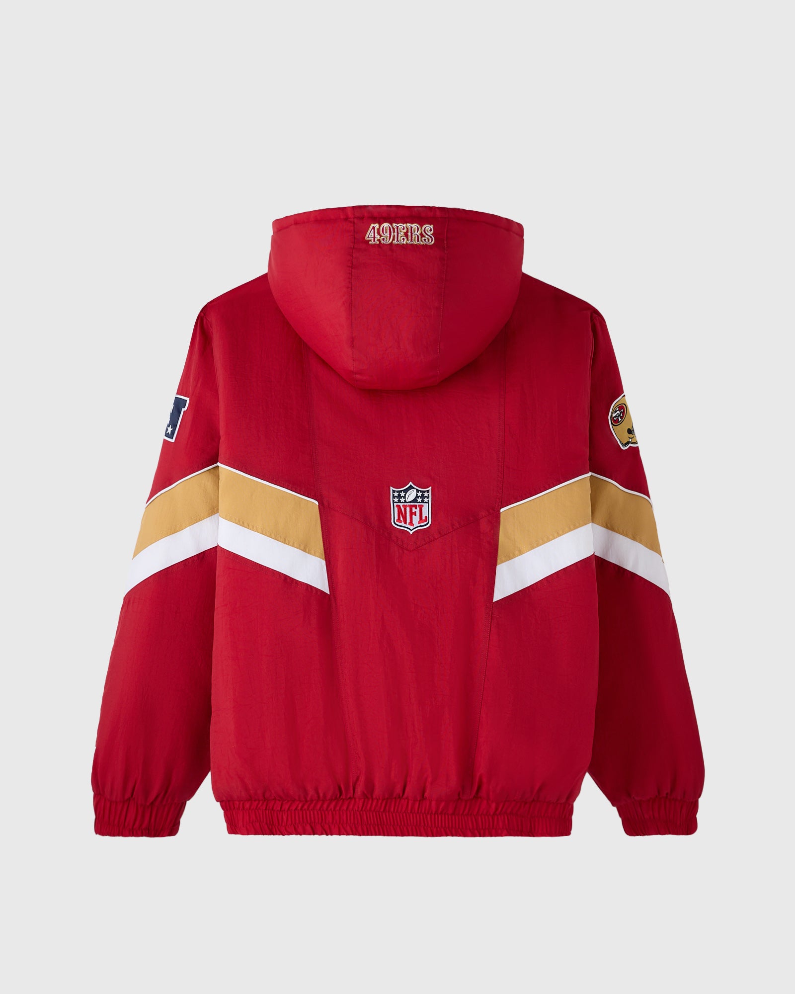 NFL San Francisco 49ers Starter® Sideline Puffer Jacket - Red IMAGE #2