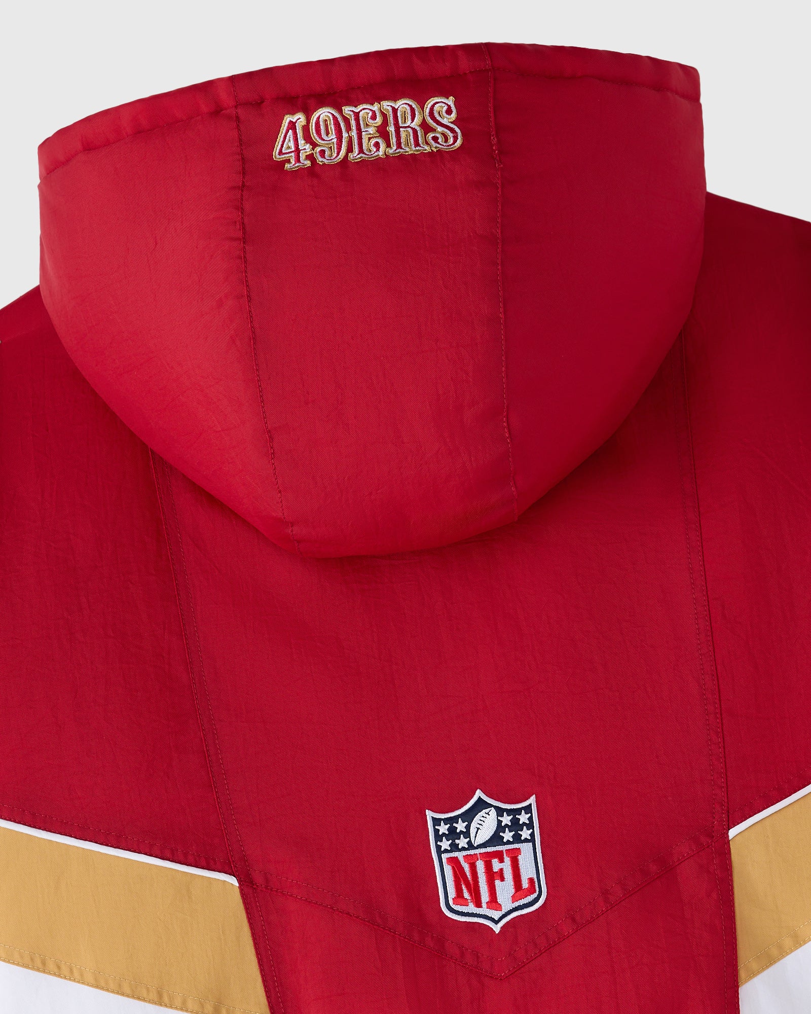 NFL San Francisco 49ers Starter® Sideline Puffer Jacket - Red IMAGE #7