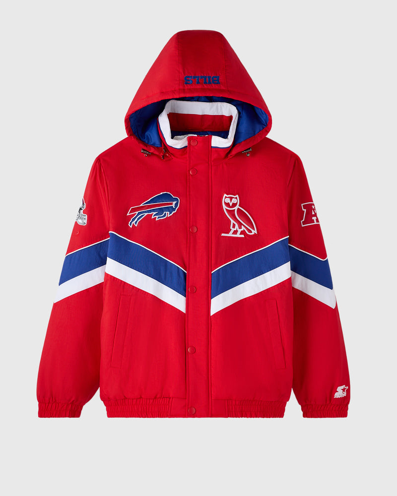 NFL Buffalo Bills Starter® Sideline Puffer Jacket - Red