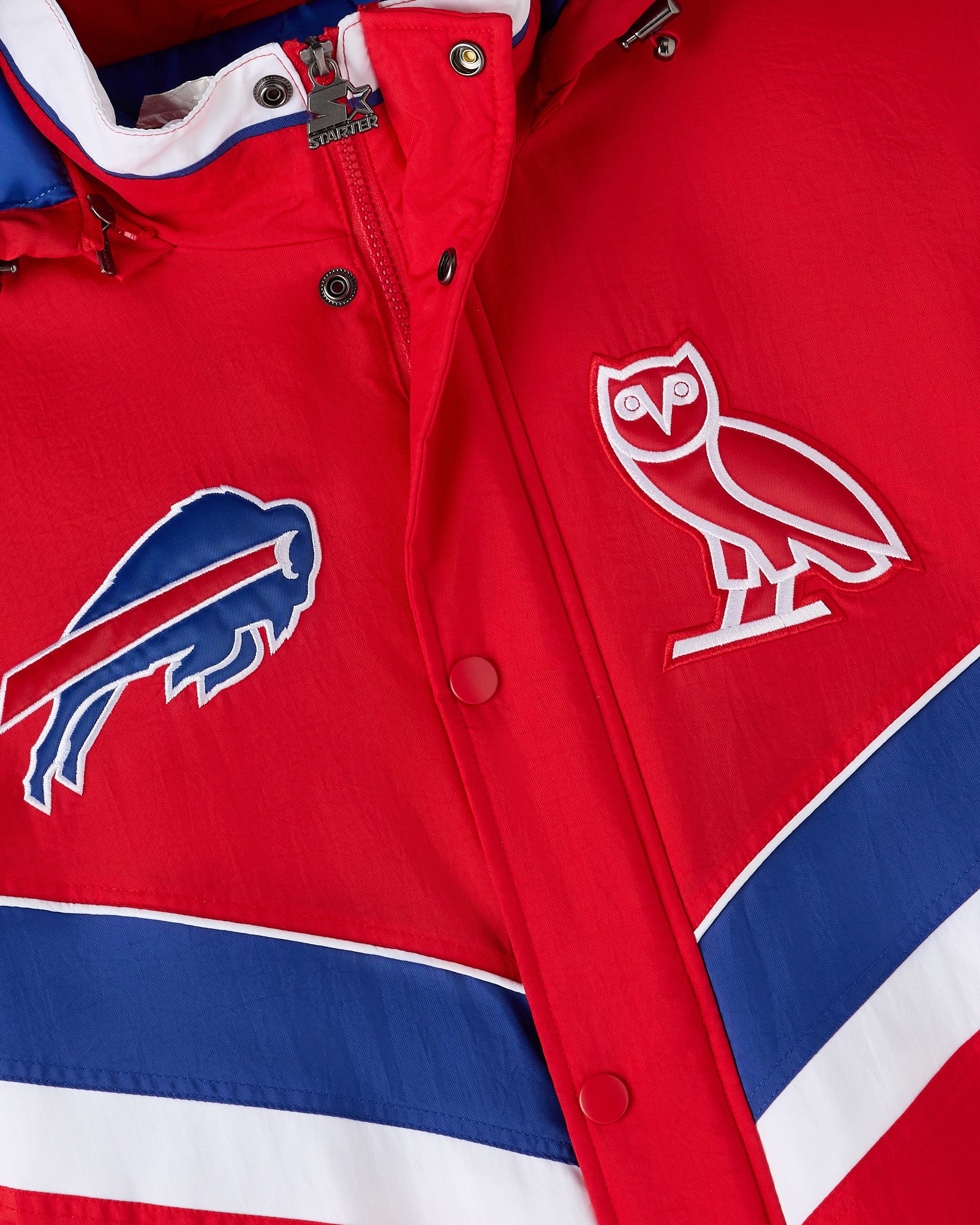 NFL Buffalo Bills Starter® Sideline Puffer Jacket - Red IMAGE #9