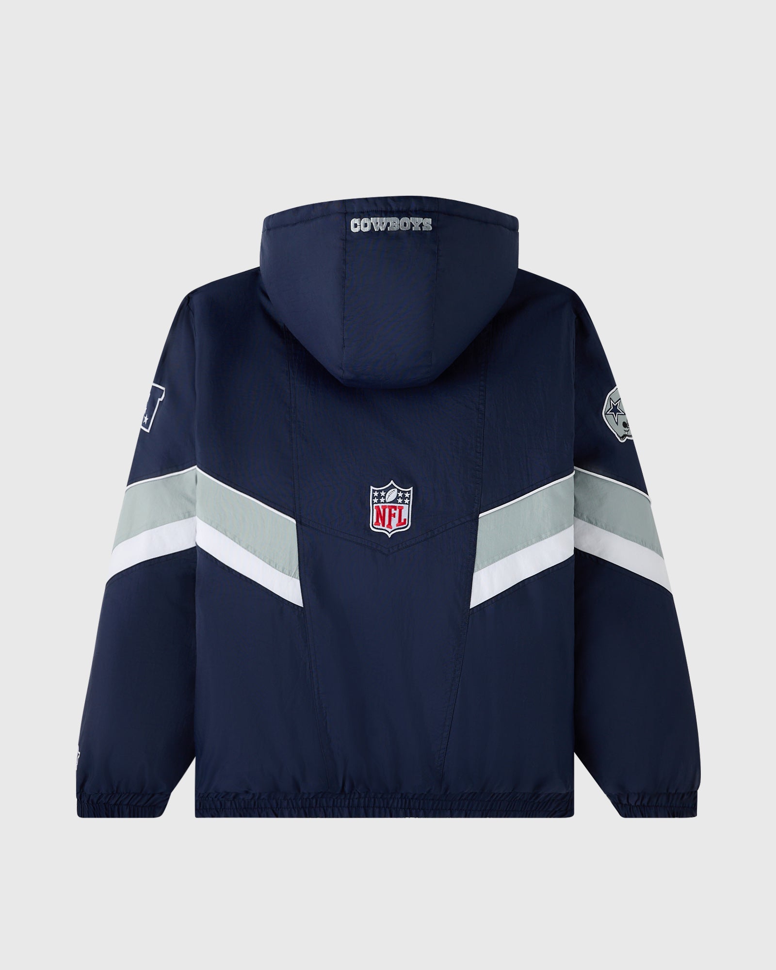 NFL Dallas Cowboys Starter® Sideline Puffer Jacket - Navy IMAGE #4