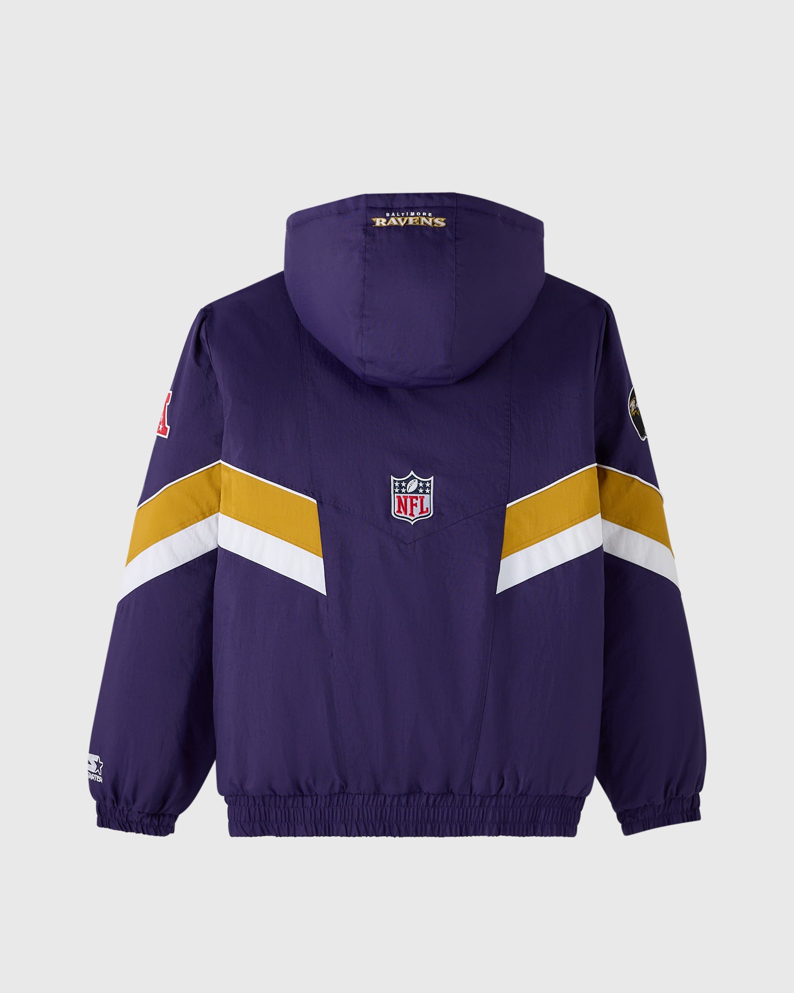 NFL Baltimore Ravens Starter® Sideline Puffer Jacket - Purple IMAGE #2