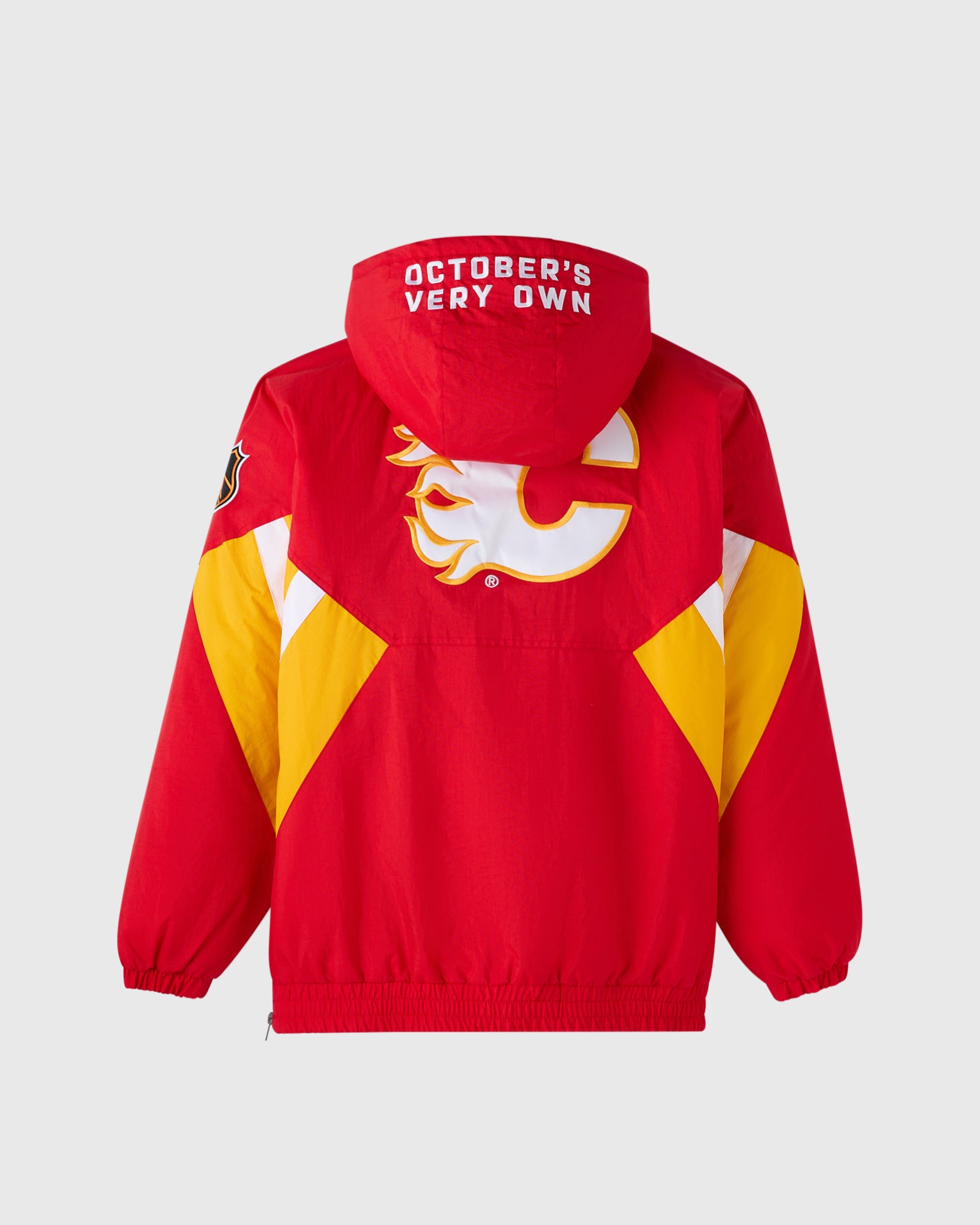 NHL Calgary Flames Starter® Breakaway Pullover Jacket - Red IMAGE #6