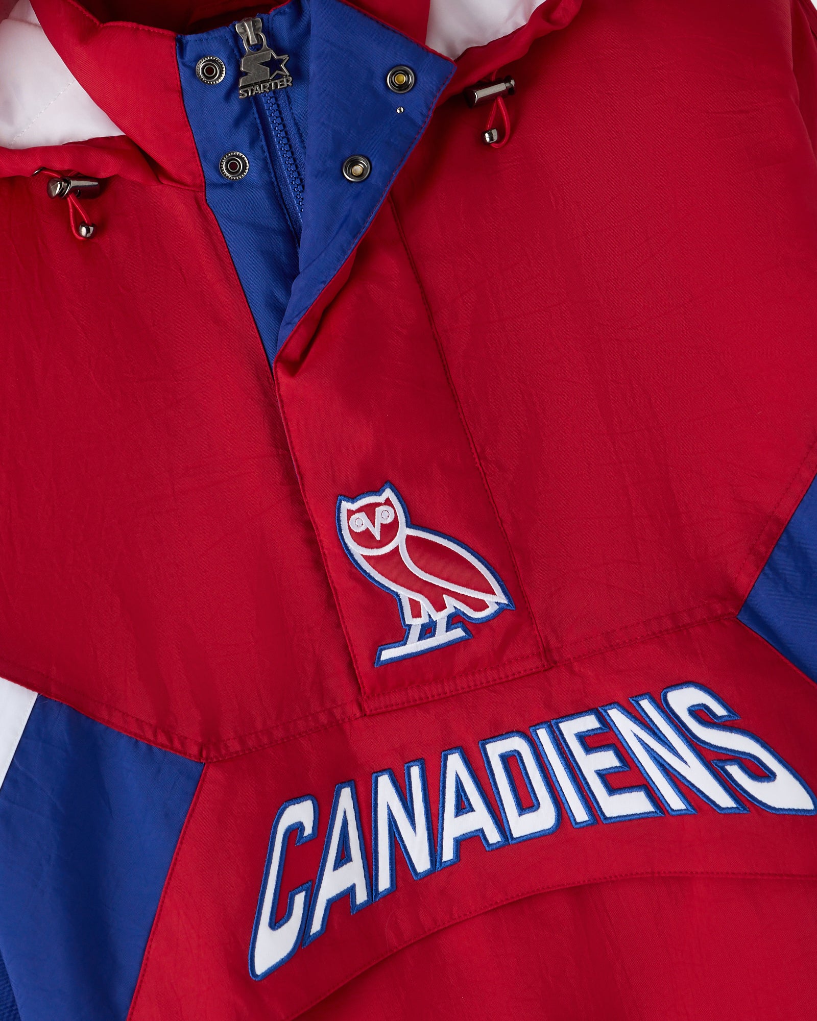 NHL Montreal Canadiens Starter® Breakaway Pullover Jacket - Red IMAGE #7