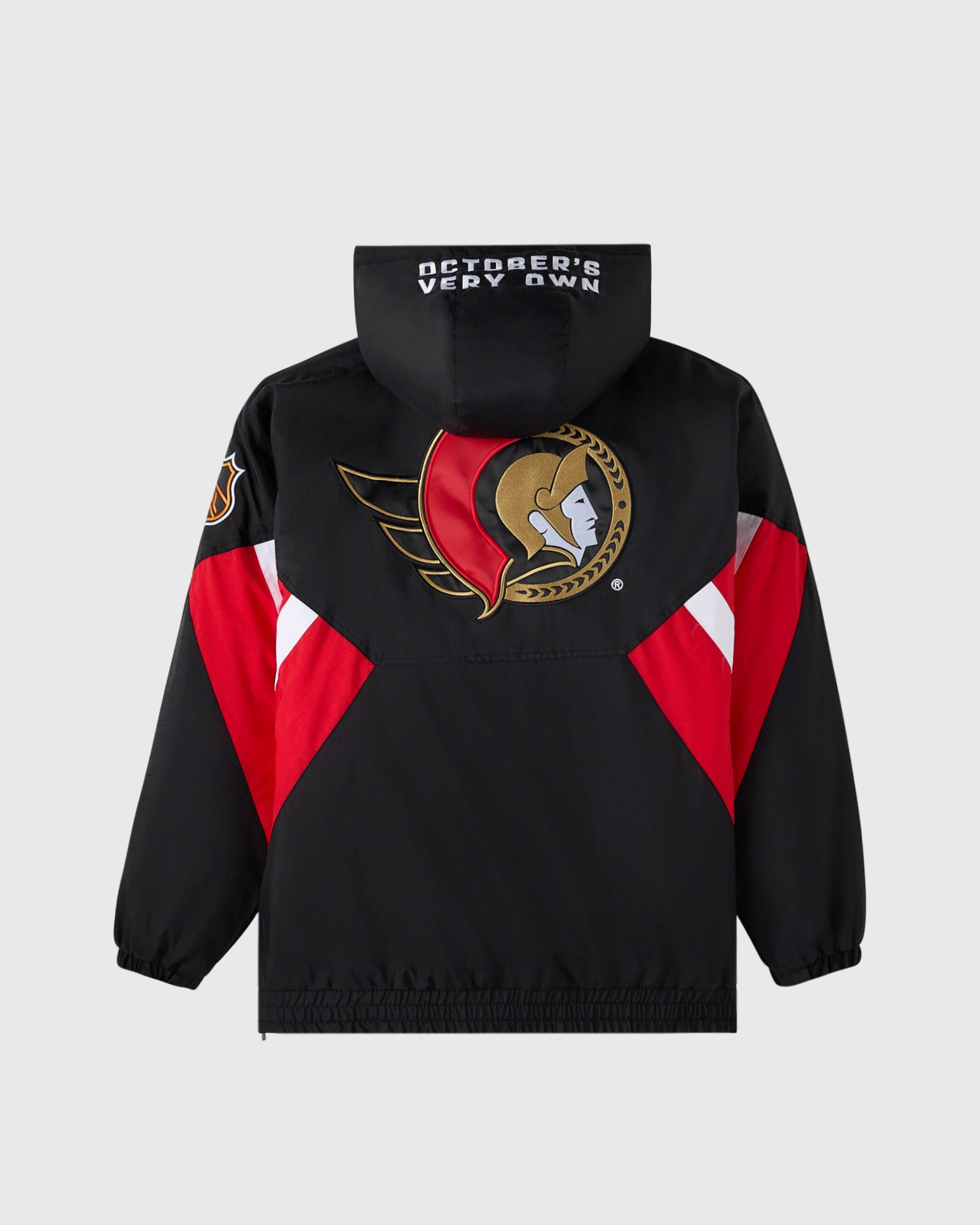 NHL Ottawa Senators Starter® Breakaway Pullover Jacket - Black IMAGE #5