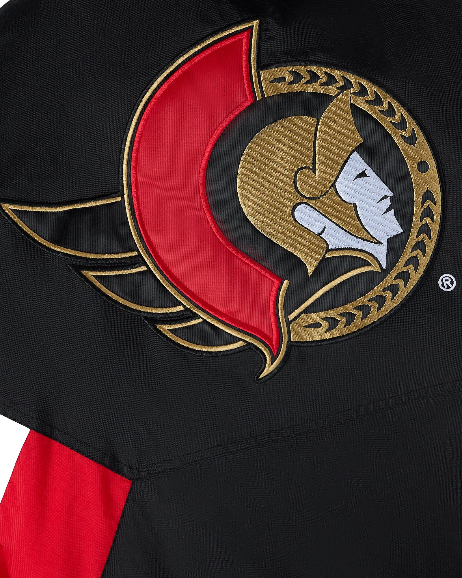 NHL Ottawa Senators Starter® Breakaway Pullover Jacket - Black IMAGE #9