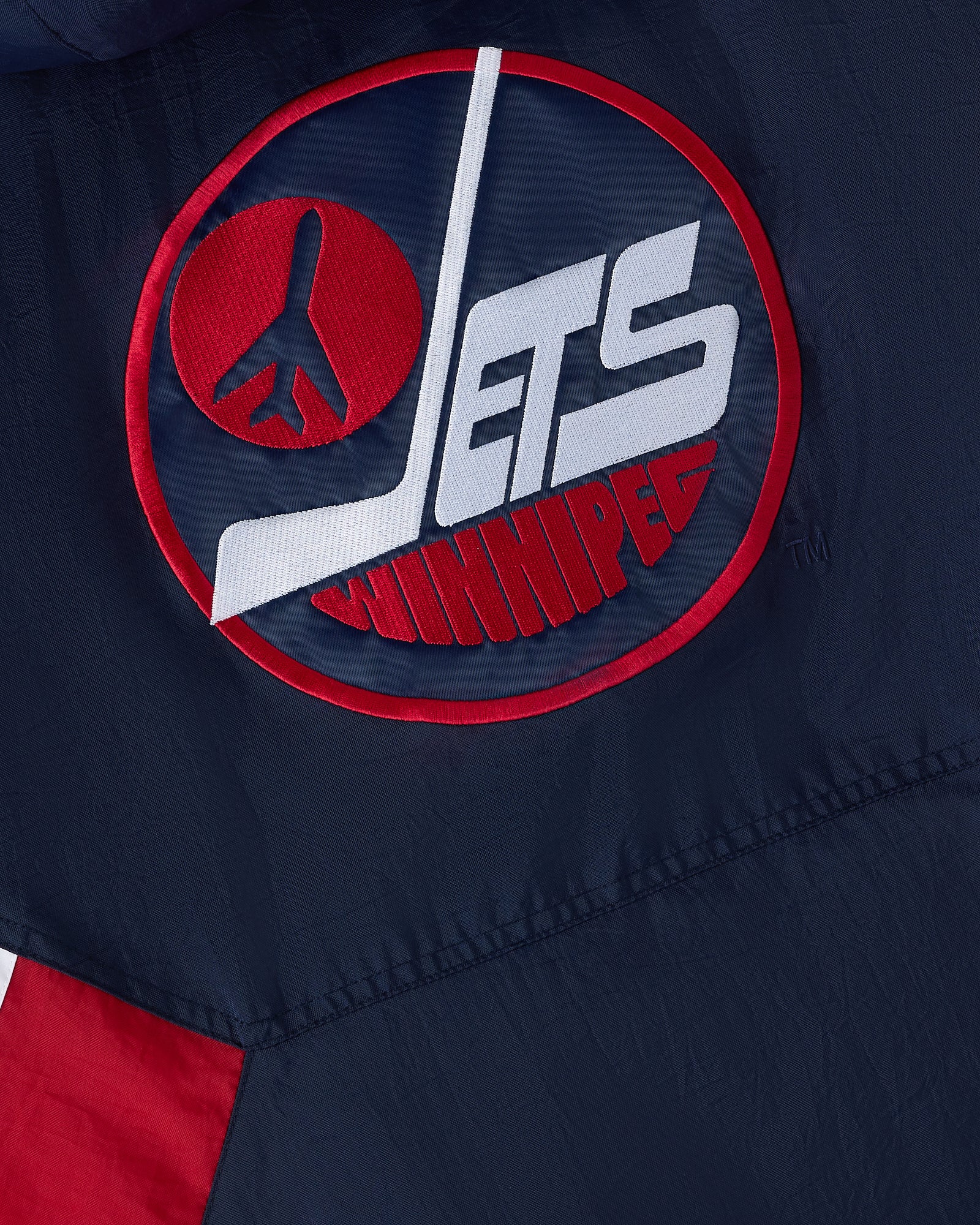 NHL Winnipeg Jets Starter® Breakaway Pullover Jacket - Navy IMAGE #10