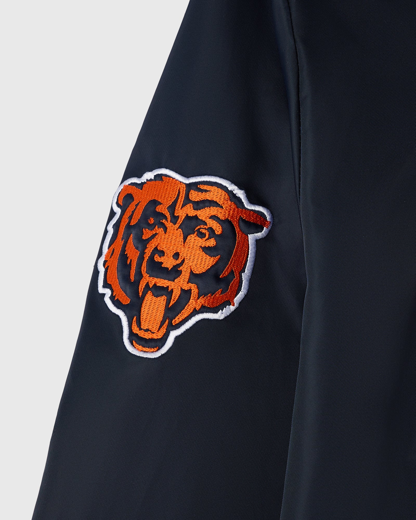 NFL Chicago Bears Starter® Trainer Pullover Jacket - Navy IMAGE #6