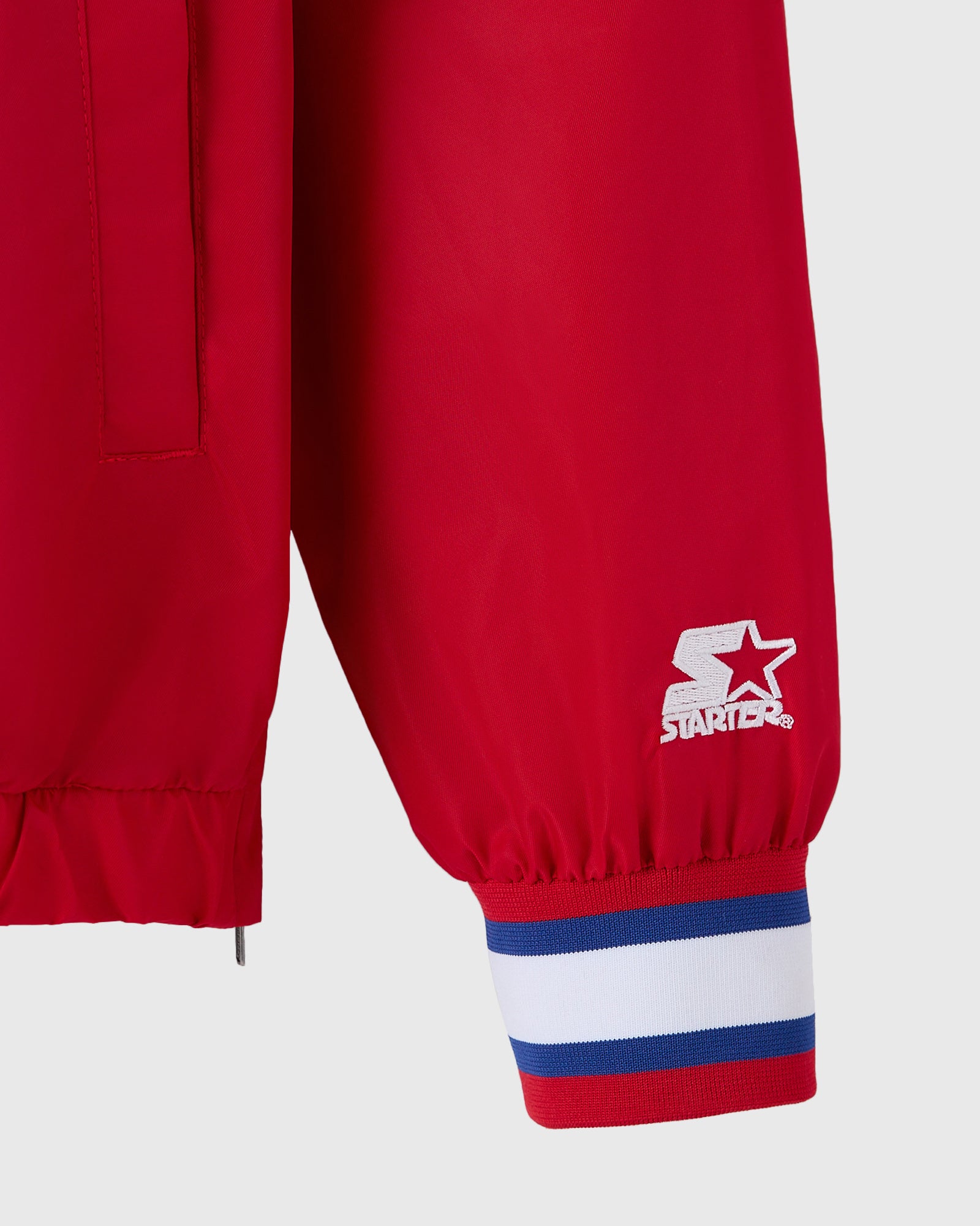 NFL Buffalo Bills Starter® Trainer Pullover Jacket - Red IMAGE #8