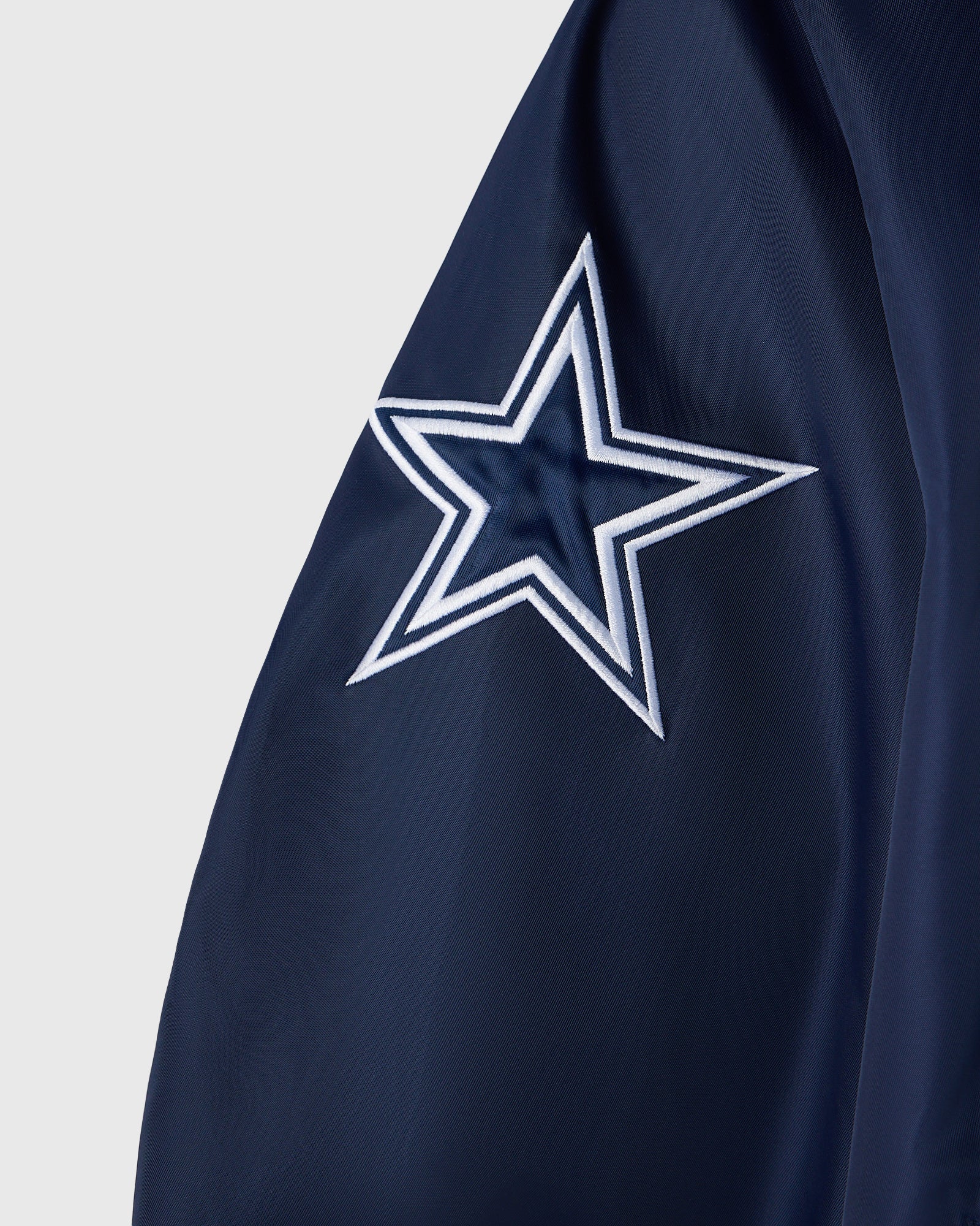 NFL Dallas Cowboys Starter® Trainer Pullover Jacket - Navy IMAGE #5