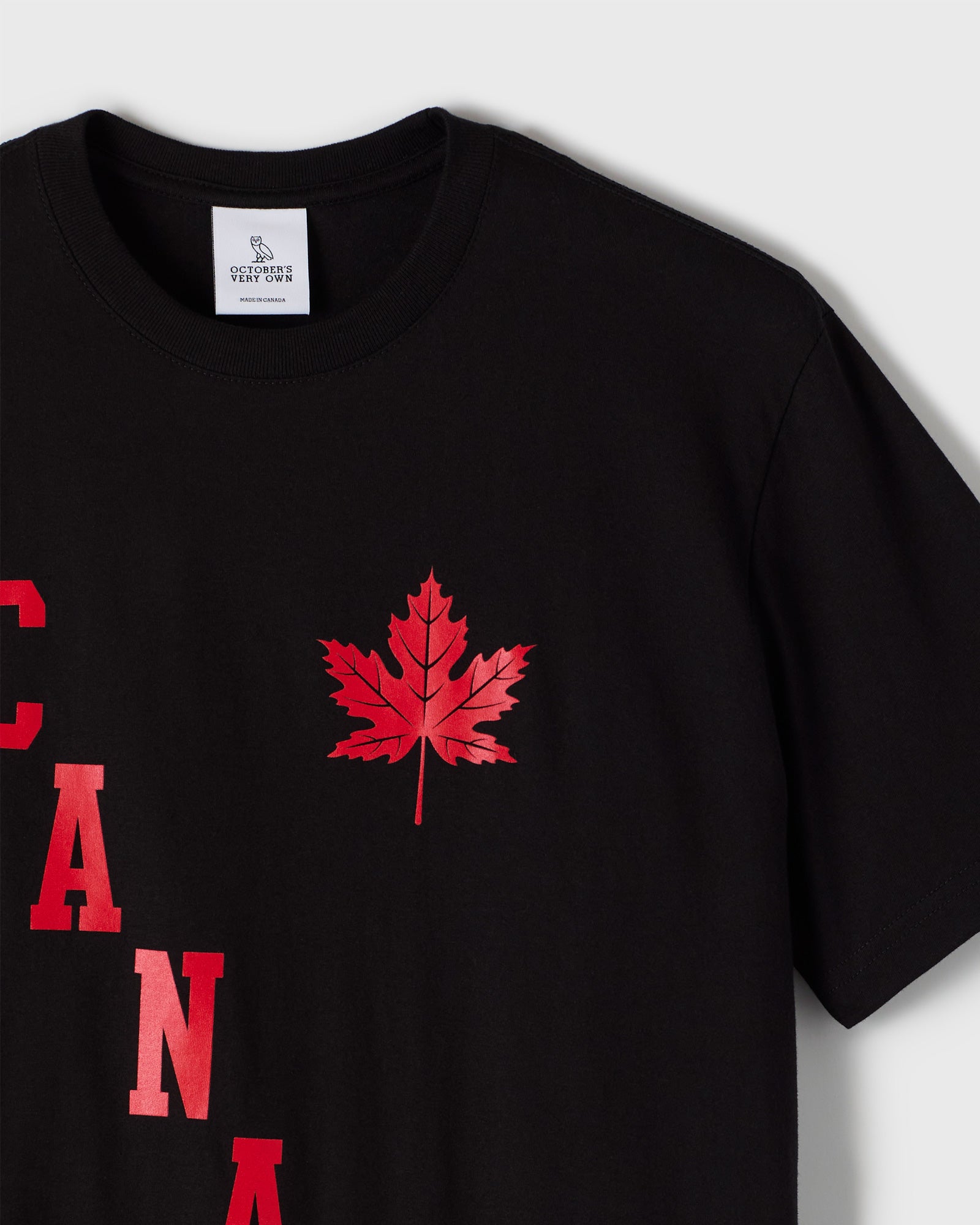 Canada Day Short-Sleeve T-Shirt - Black/Red IMAGE #2