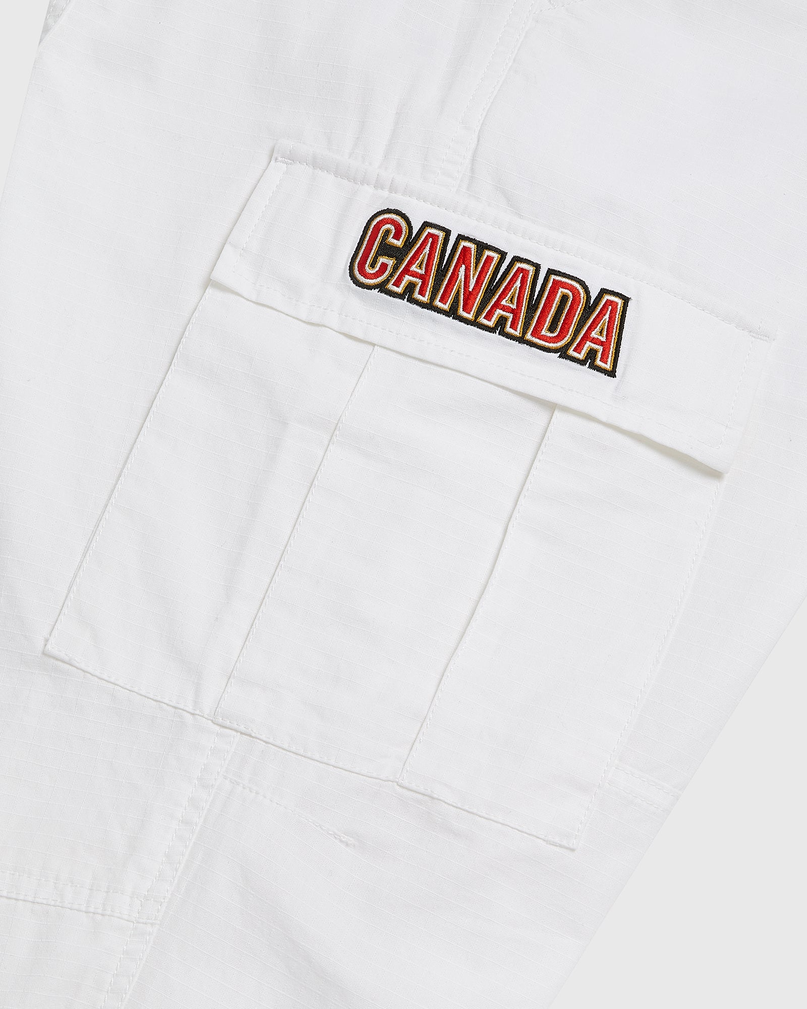 Canada Skateboard Ripstop Cargo Pant  - White IMAGE #3