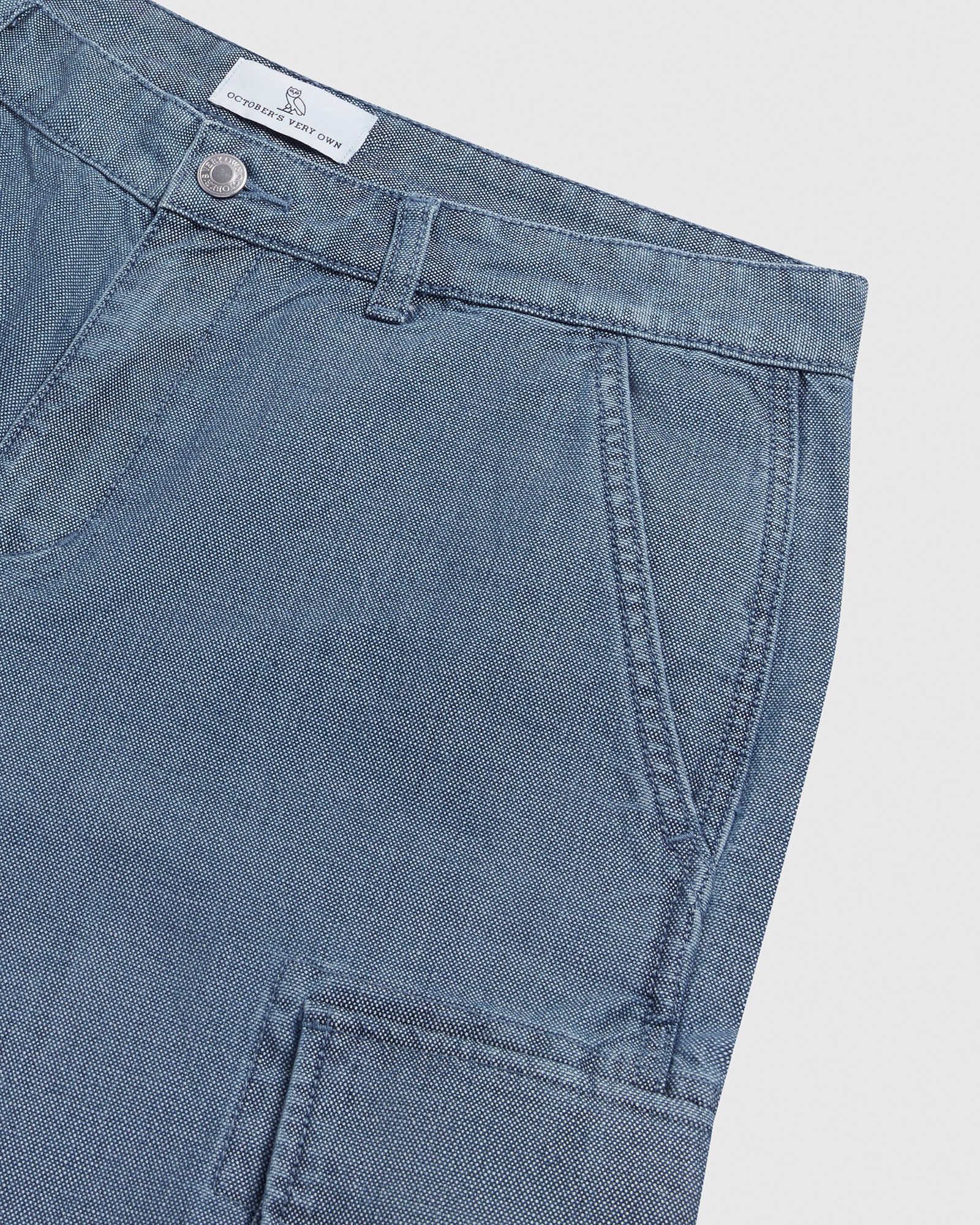 Denim Cargo Pant - Washed Indigo IMAGE #4