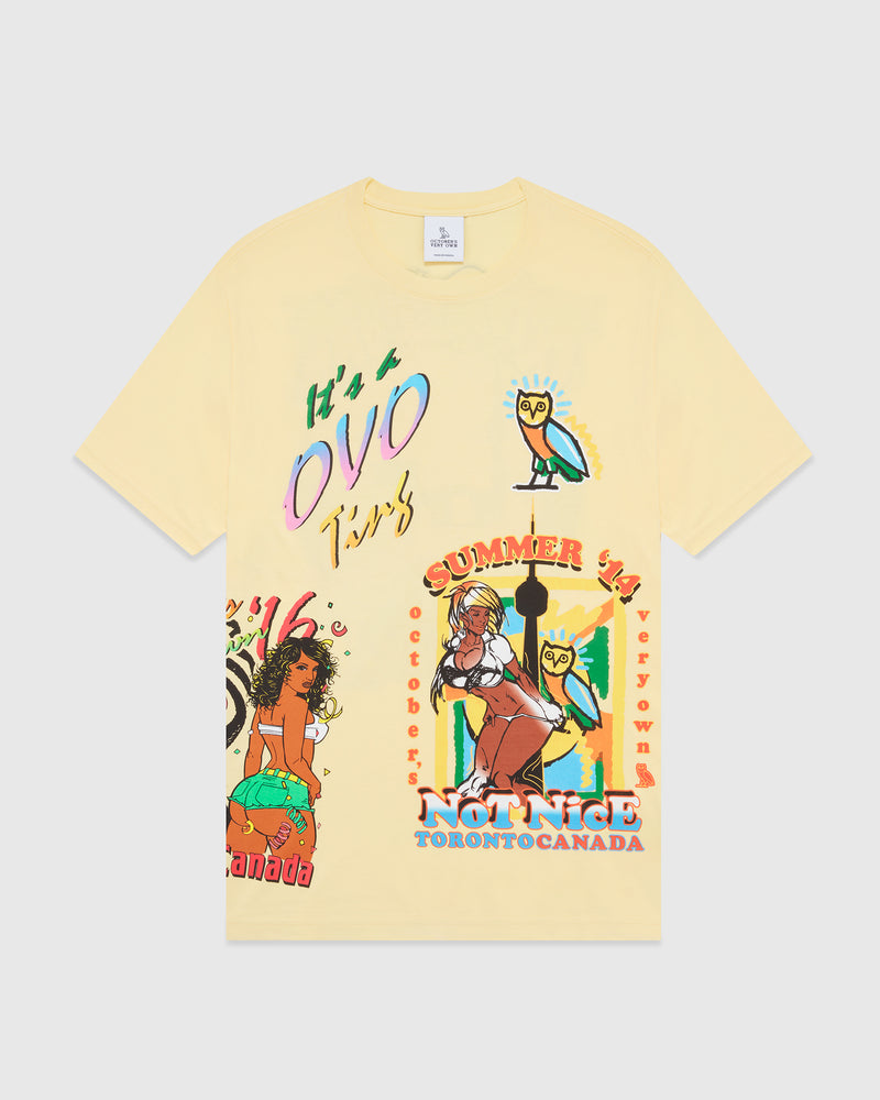 Festival Tribute T-Shirt - Yellow