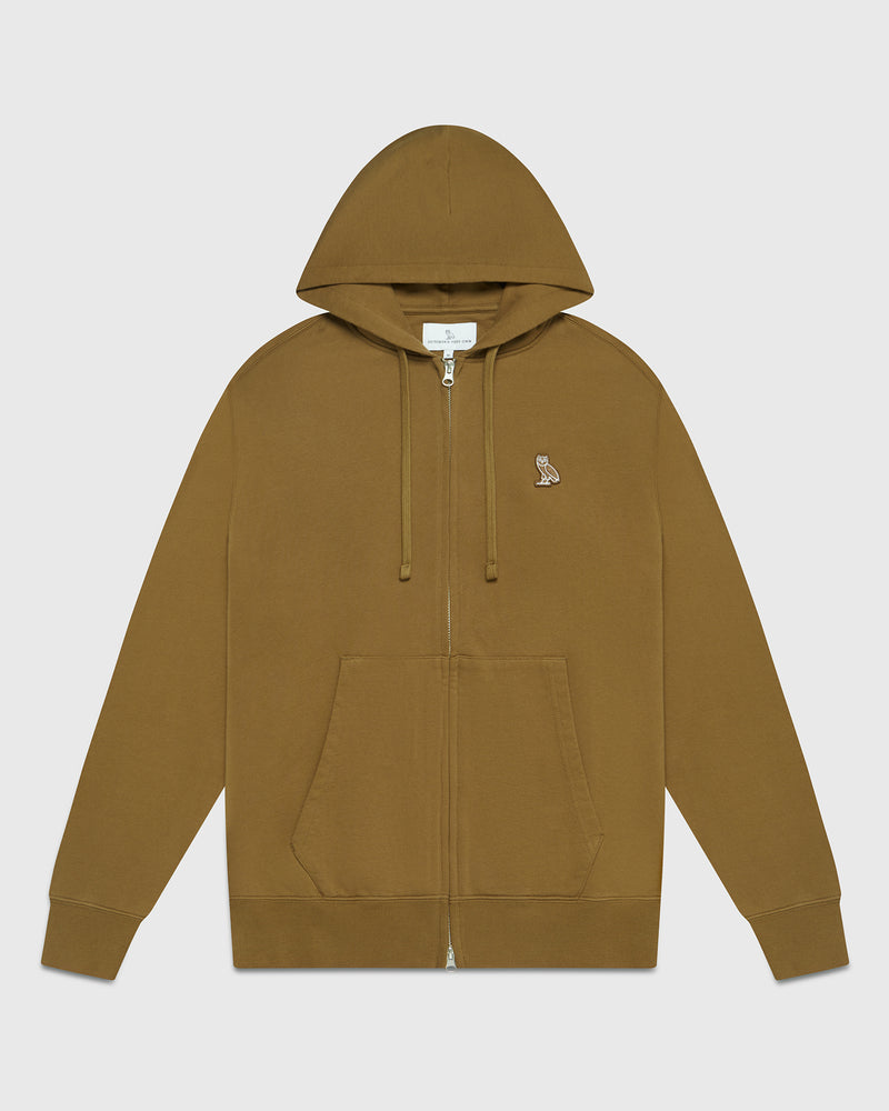 Classic Full-Zip Hoodie - Moss