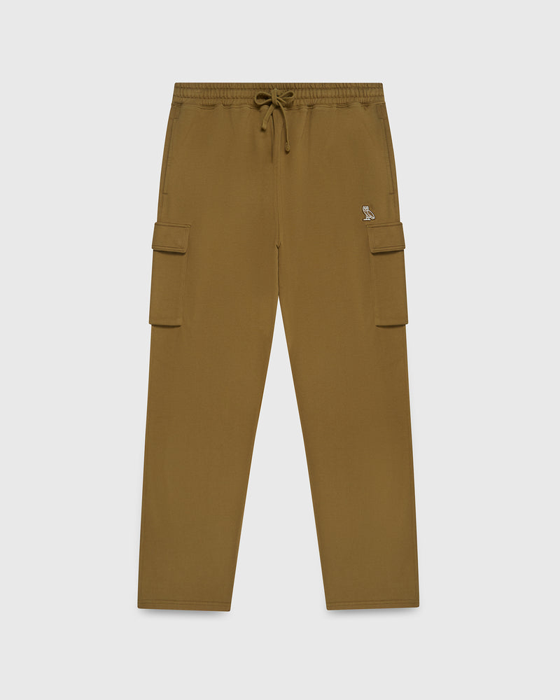 Classic Cargo Open-Hem Sweatpant - Moss