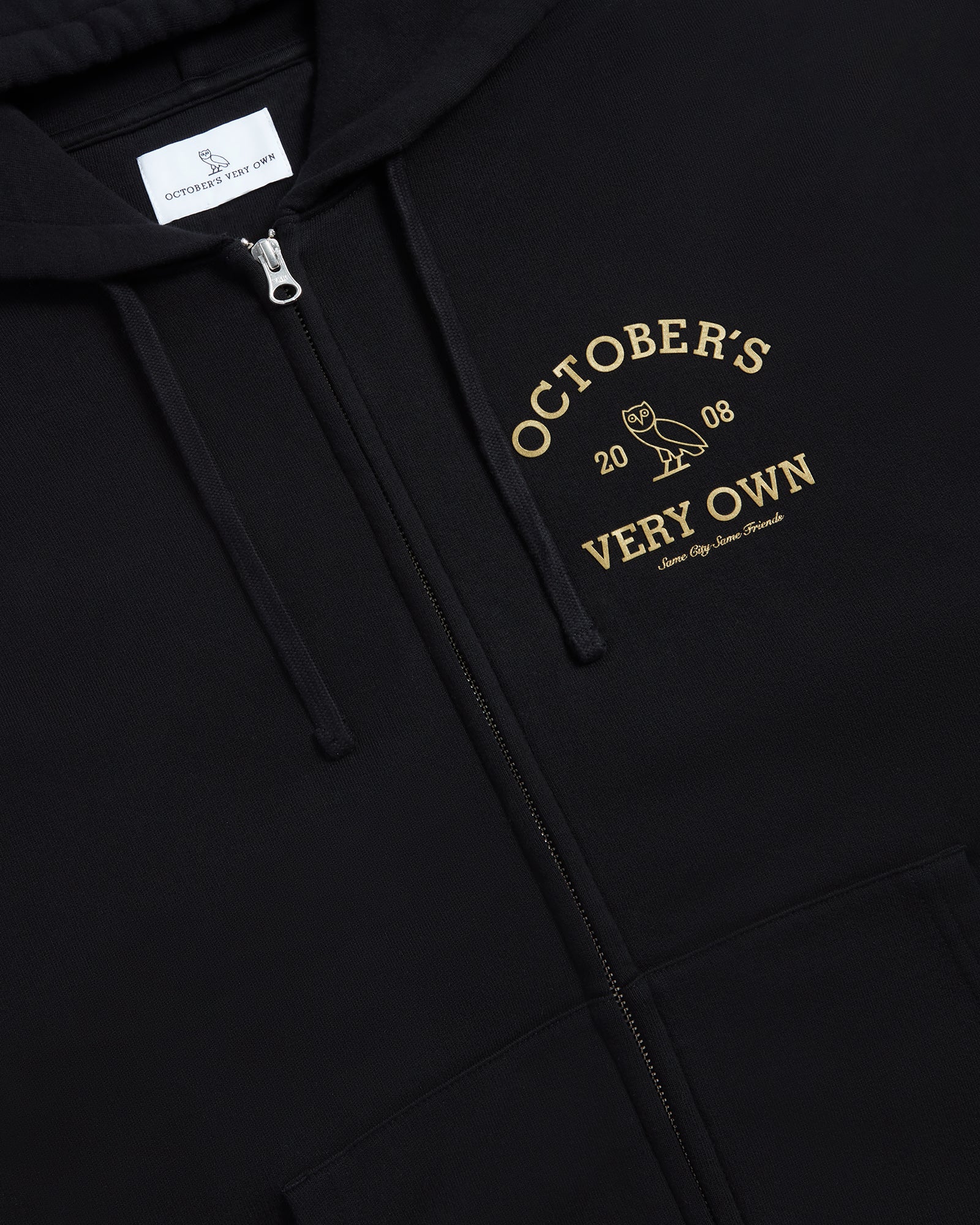 Collegiate Full-Zip Hoodie - Black IMAGE #2