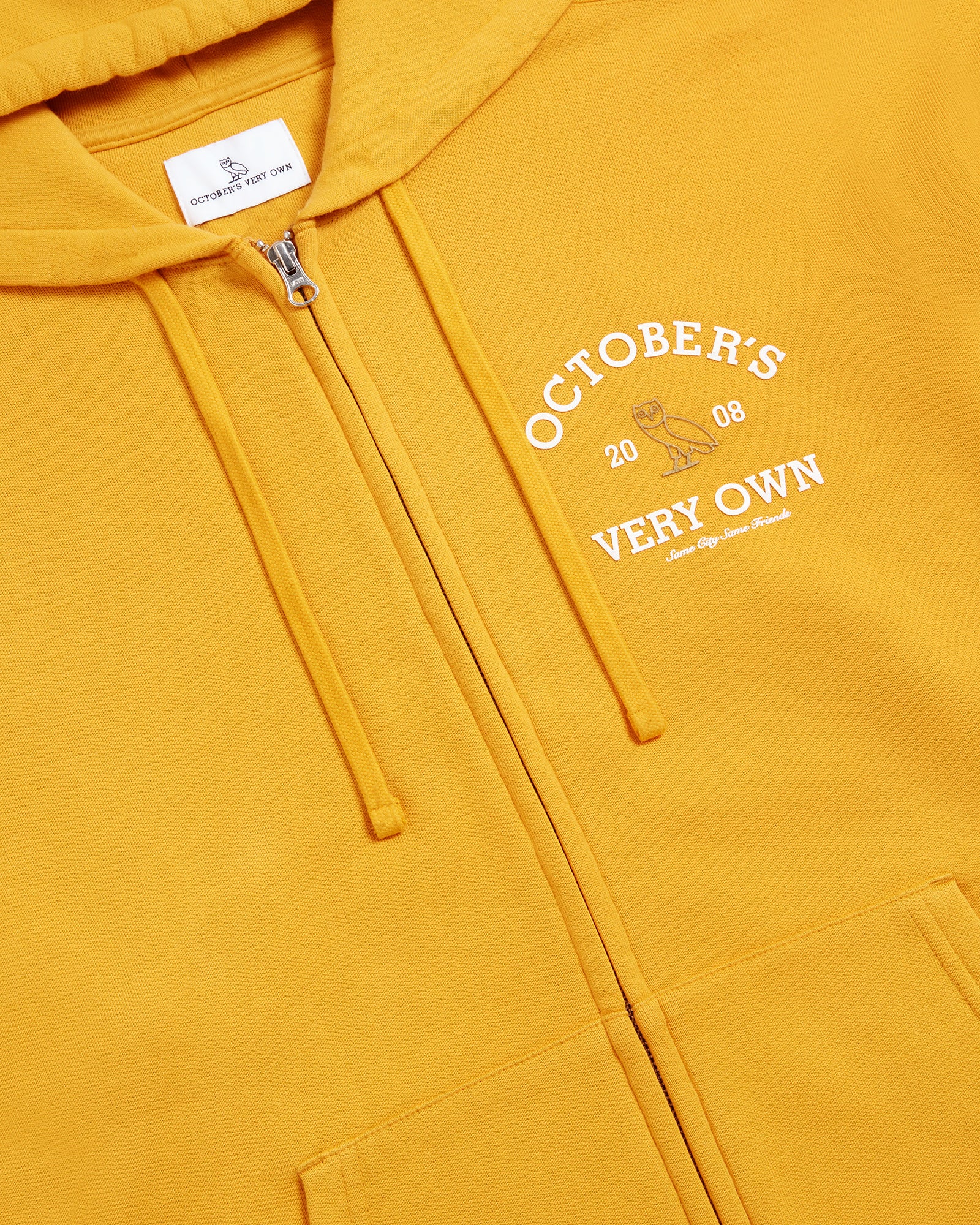 Collegiate Full-Zip Hoodie - Marigold IMAGE #2