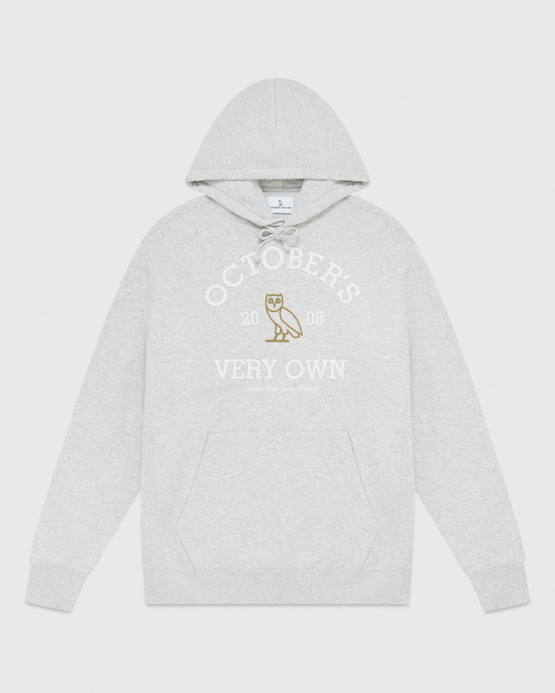 Collegiate Hoodie - Ash Heather Grey