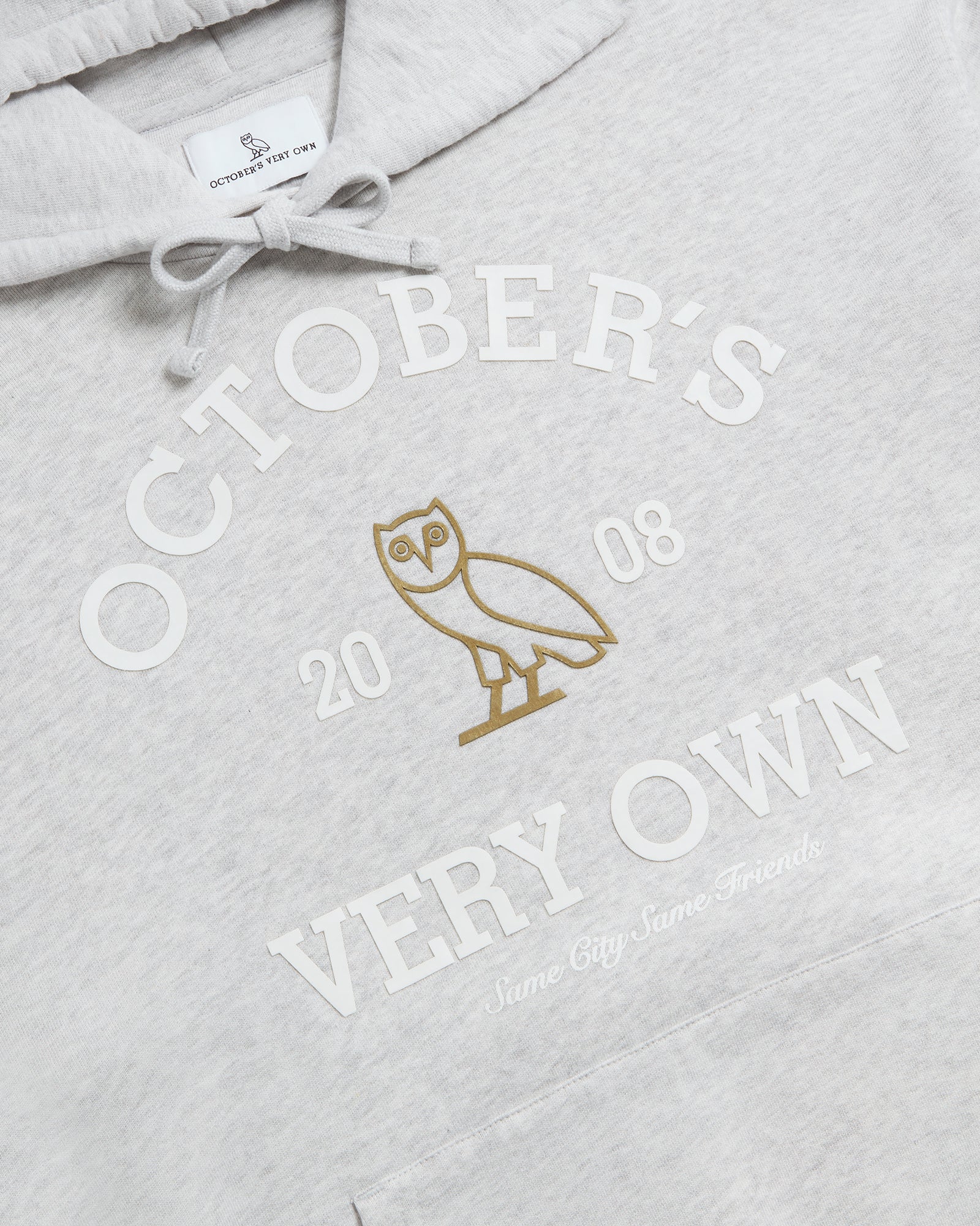 Collegiate Hoodie - Ash Heather Grey IMAGE #2