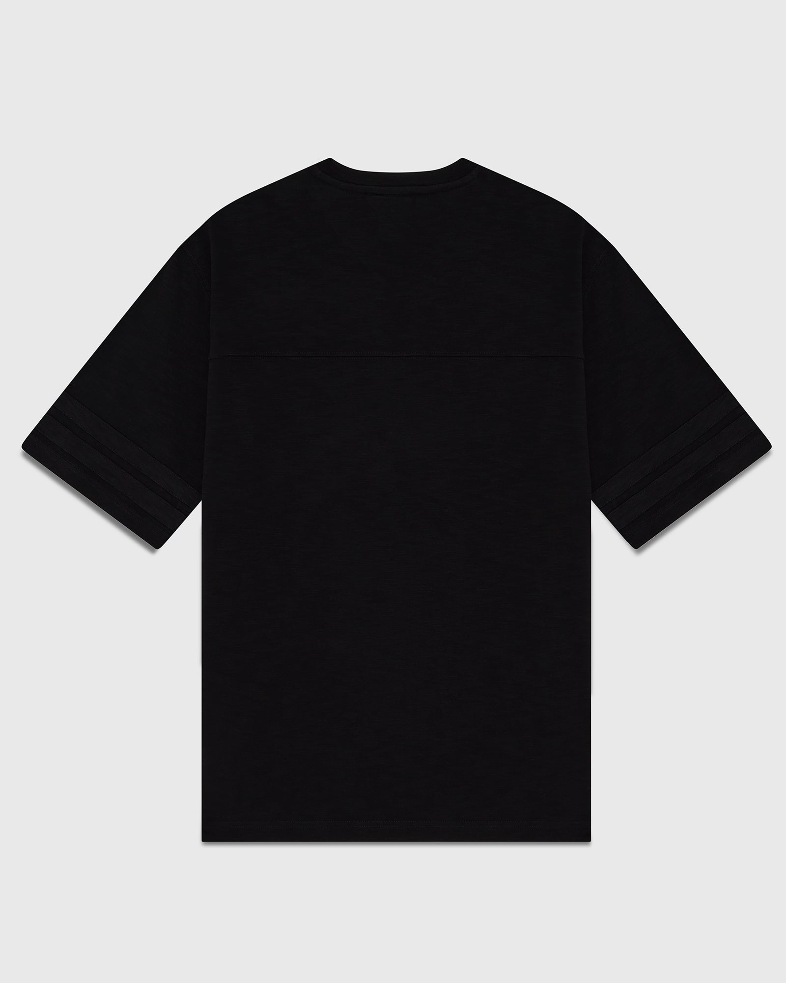 Slub Football Jersey - Black IMAGE #4