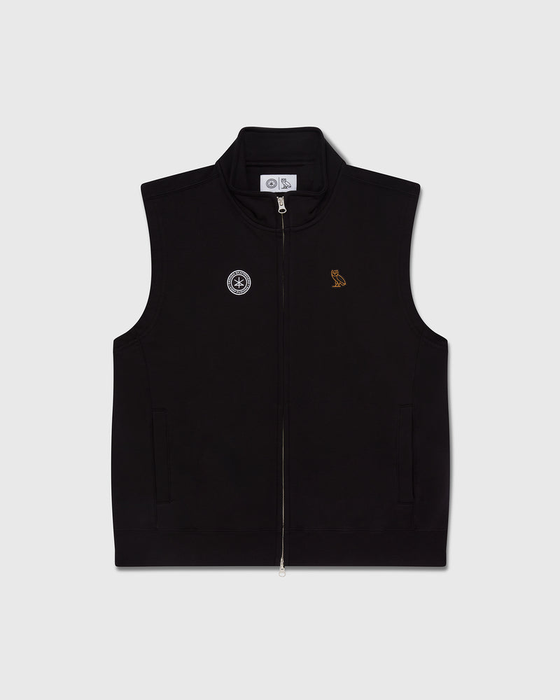 Canada Skateboard French Terry Vest  - Black