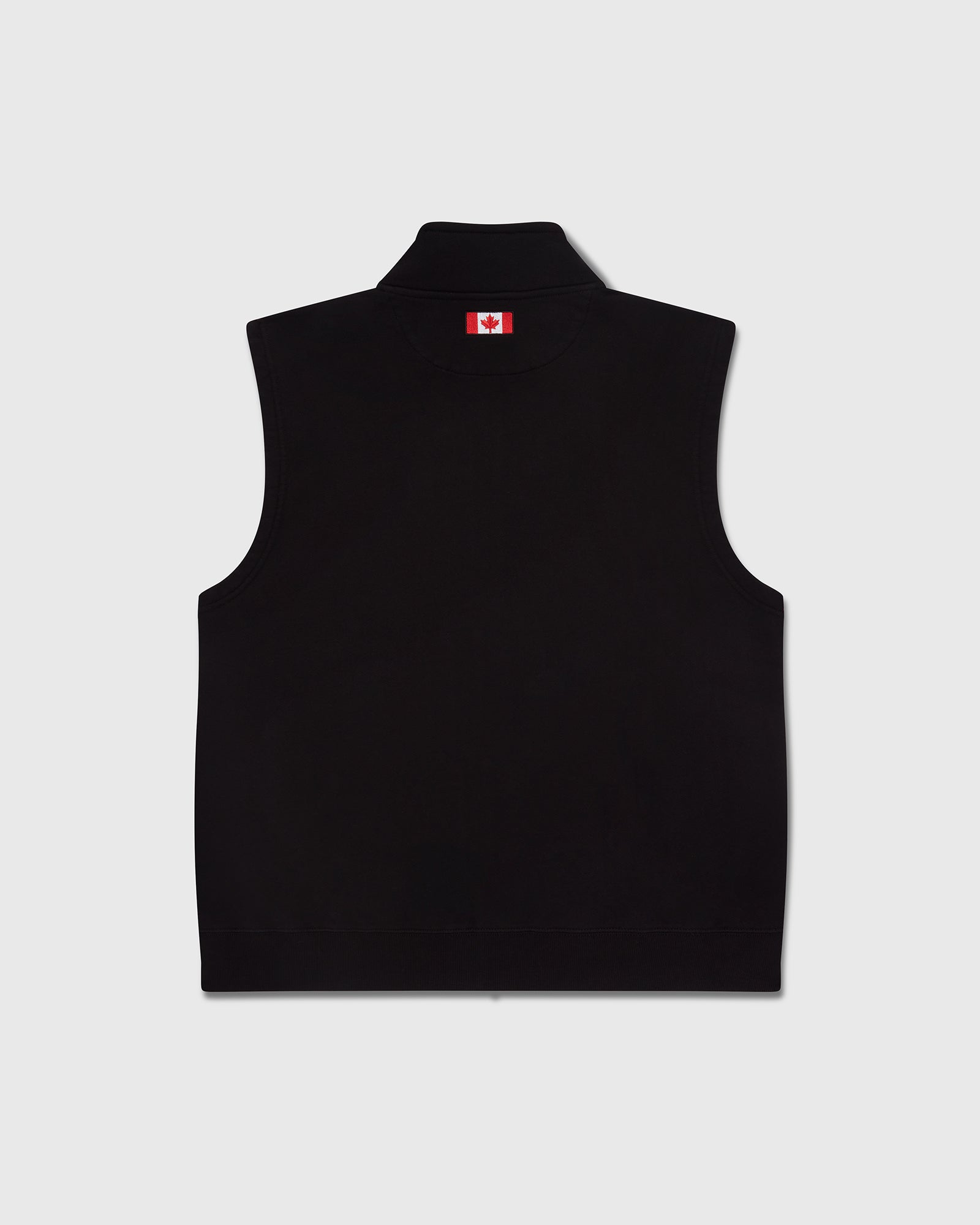 Canada Skateboard French Terry Vest  - Black IMAGE #2