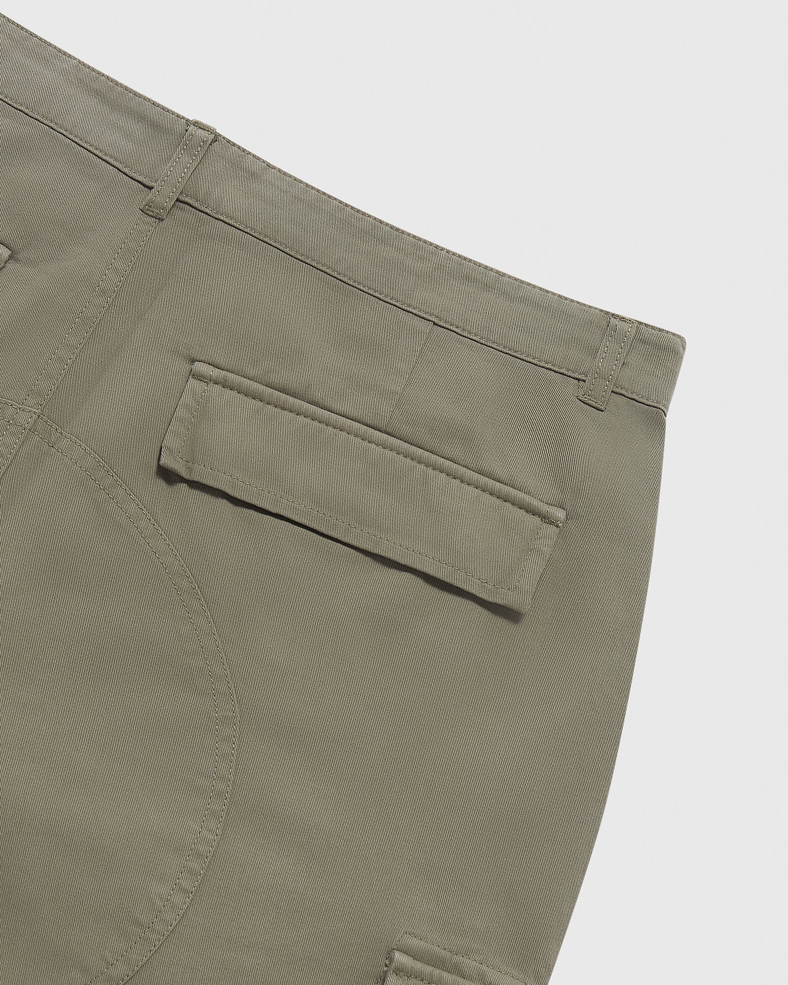 Garment Dyed Cargo Pant - Olive IMAGE #4