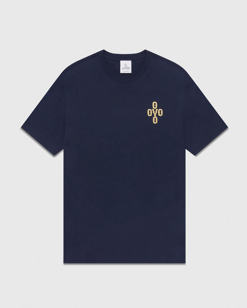 Pom Pom T-Shirt - Navy