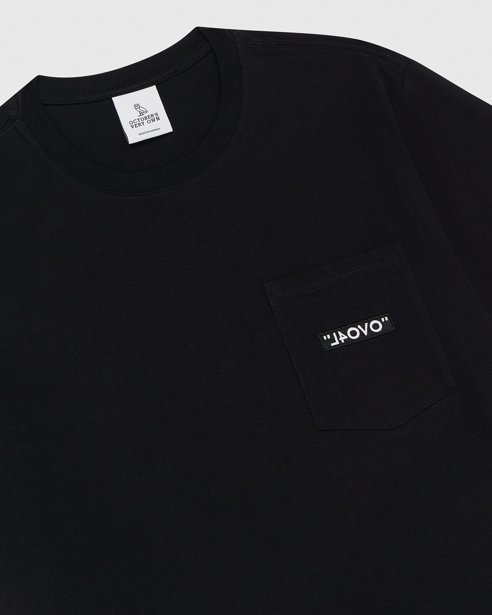 4L Pocket T-Shirt  - Black IMAGE #3