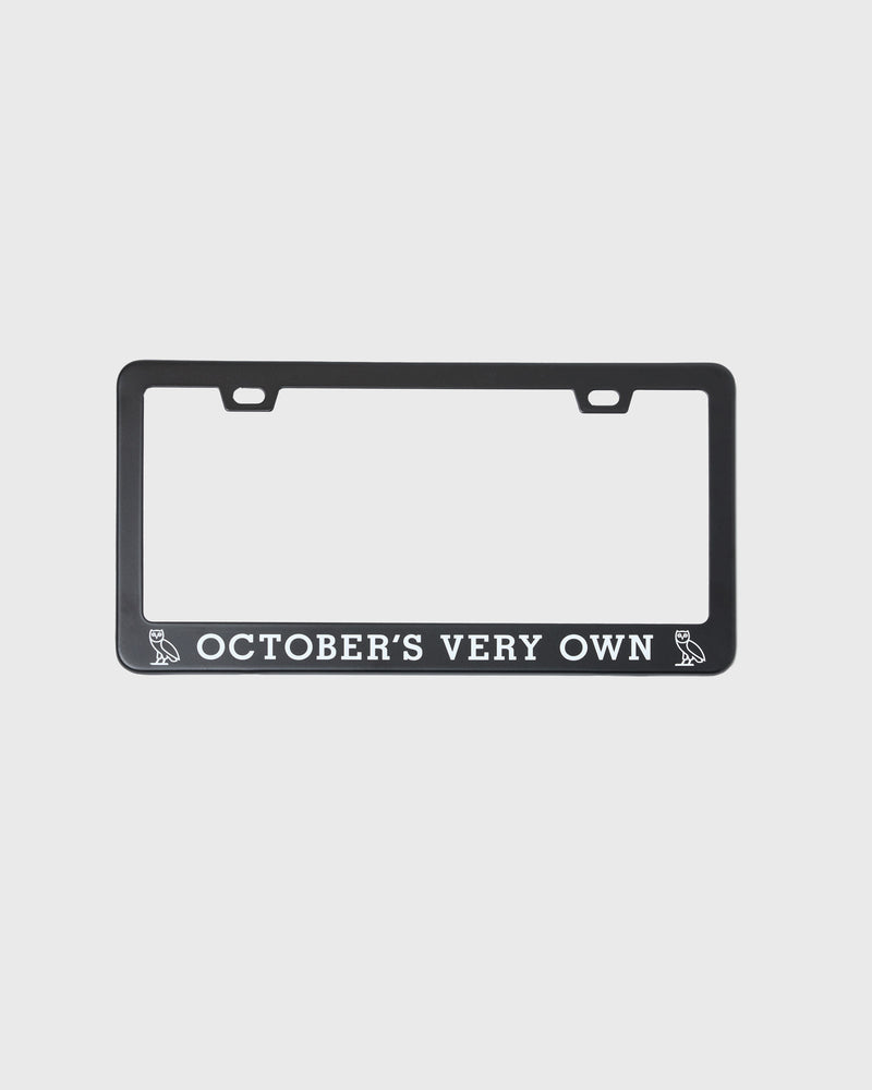 Licence Plate Frame - Black