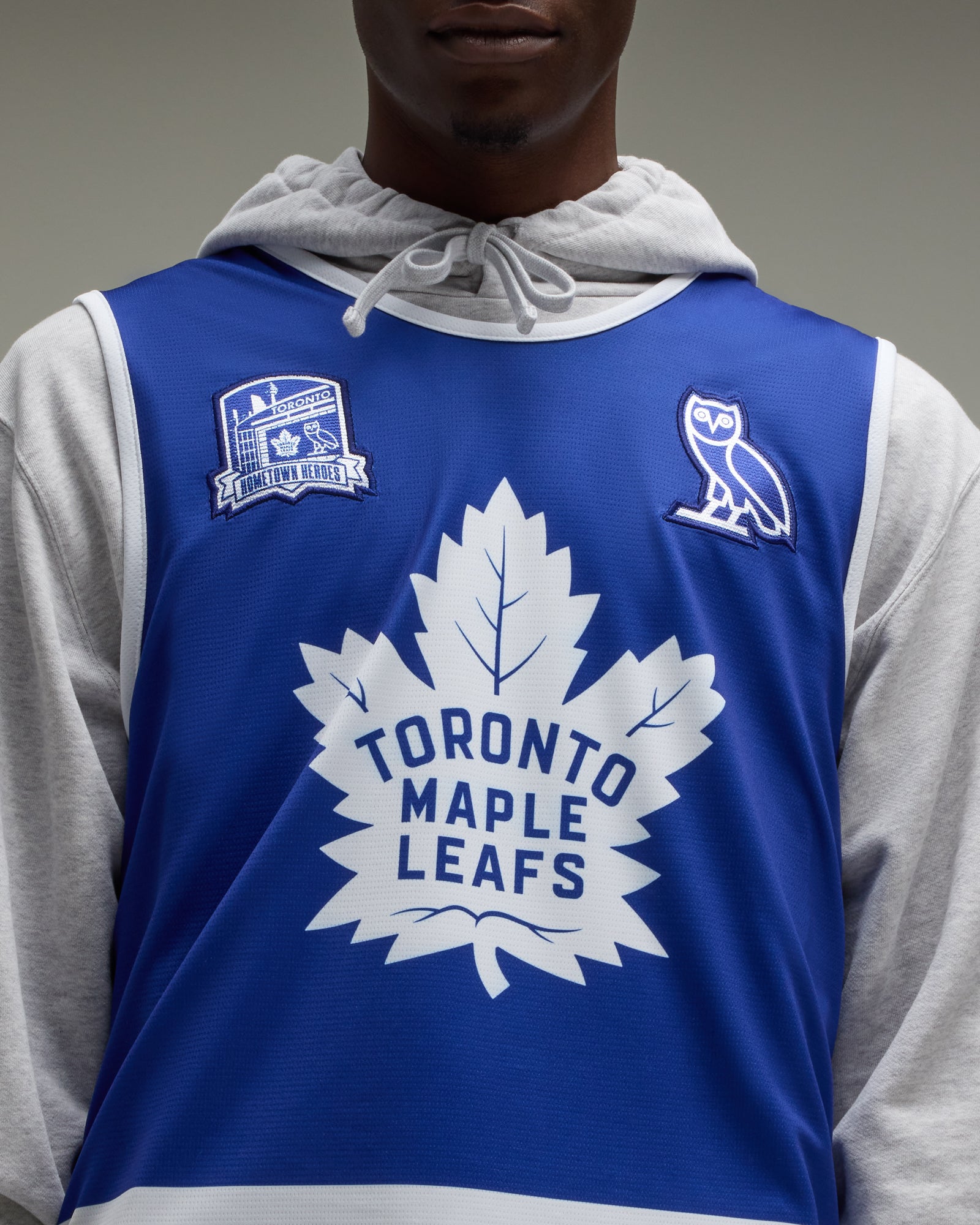 Hometown Heroes Basketball Jersey  - Leafs Blue IMAGE #7