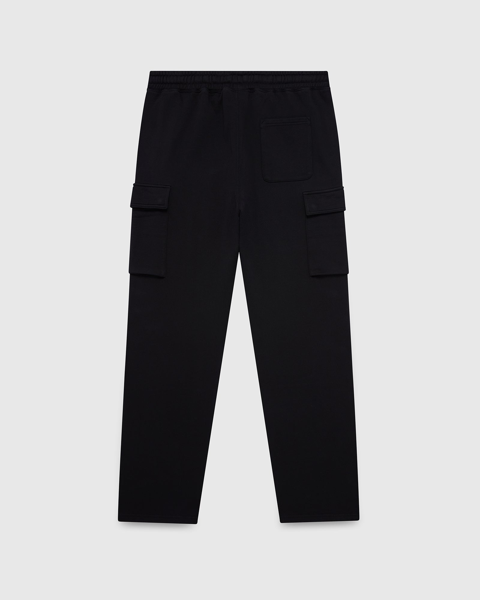 Classic Cargo Open-Hem Sweatpant - Black IMAGE #2