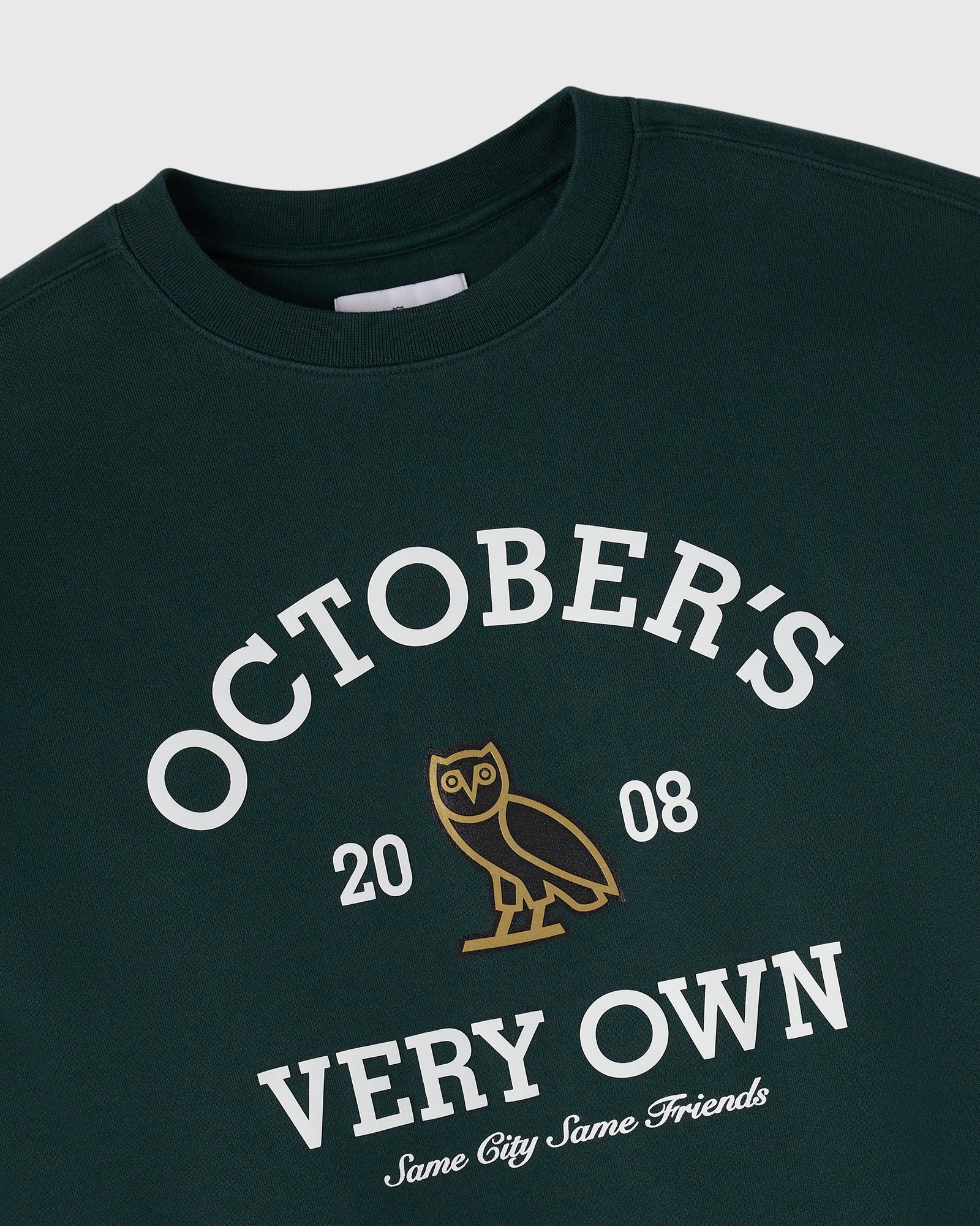 Collegiate Crewneck - Deep Green IMAGE #3
