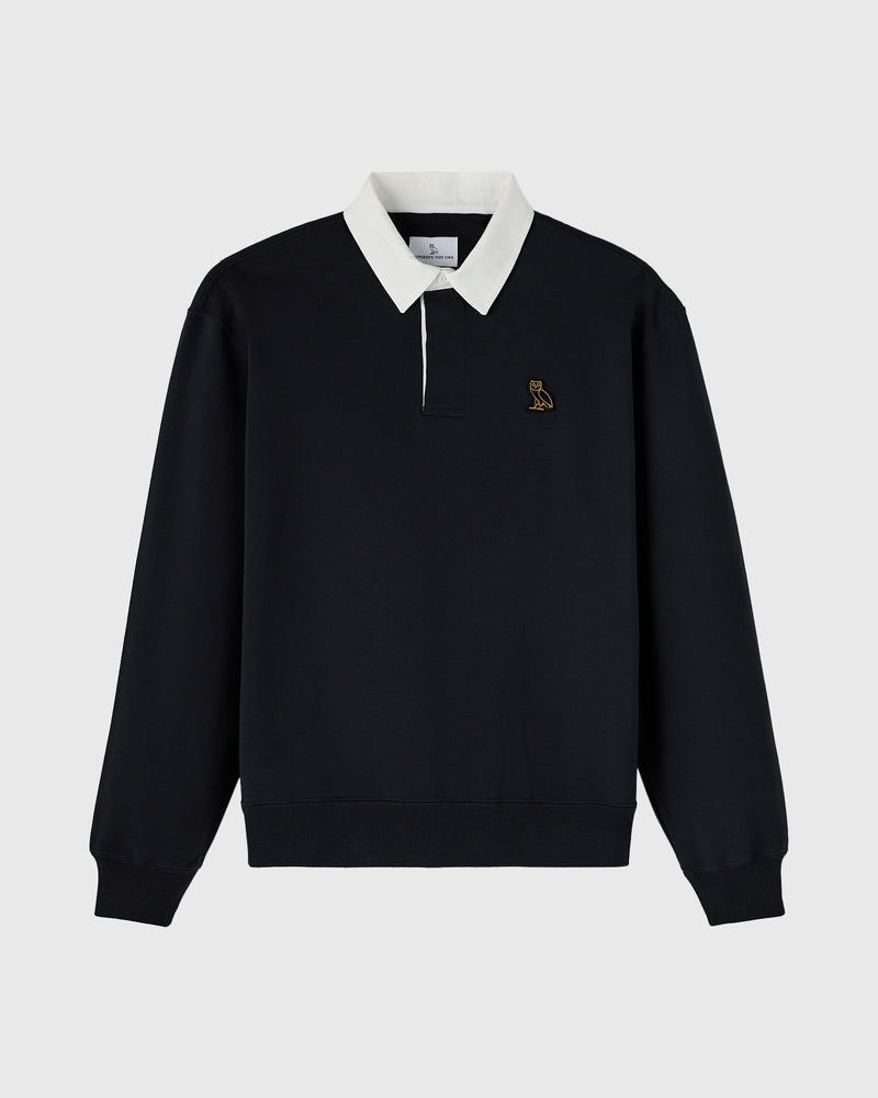 Classic Rugby Polo - Black