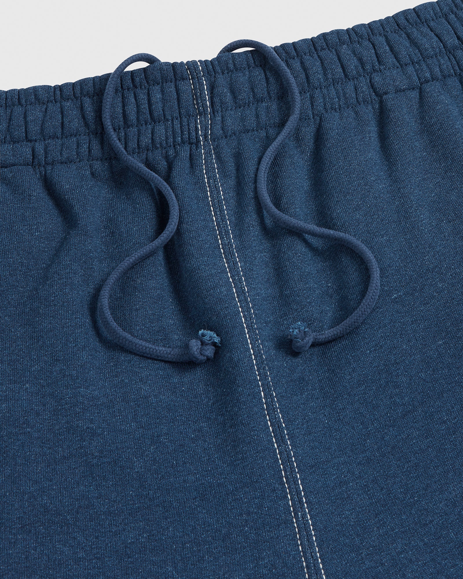 Indigo-Dyed Open-Hem Sweatpant - Washed Indigo IMAGE #4