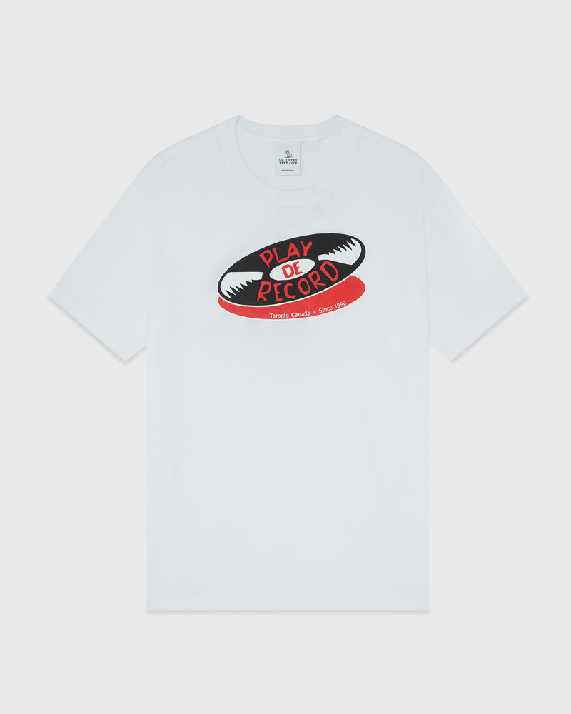 Play De Record T-Shirt - White