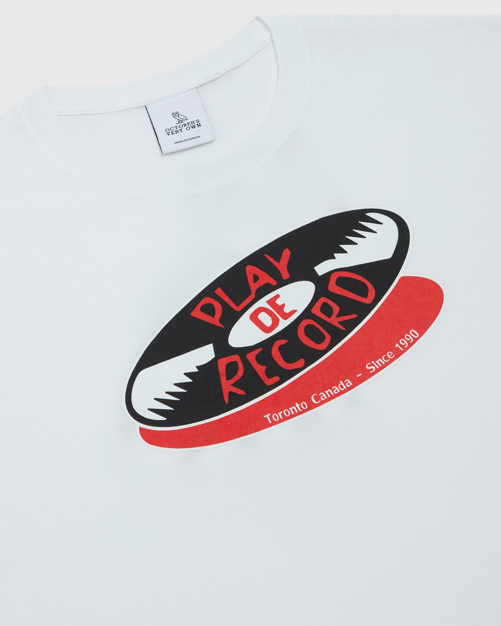 Play De Record T-Shirt - White IMAGE #3