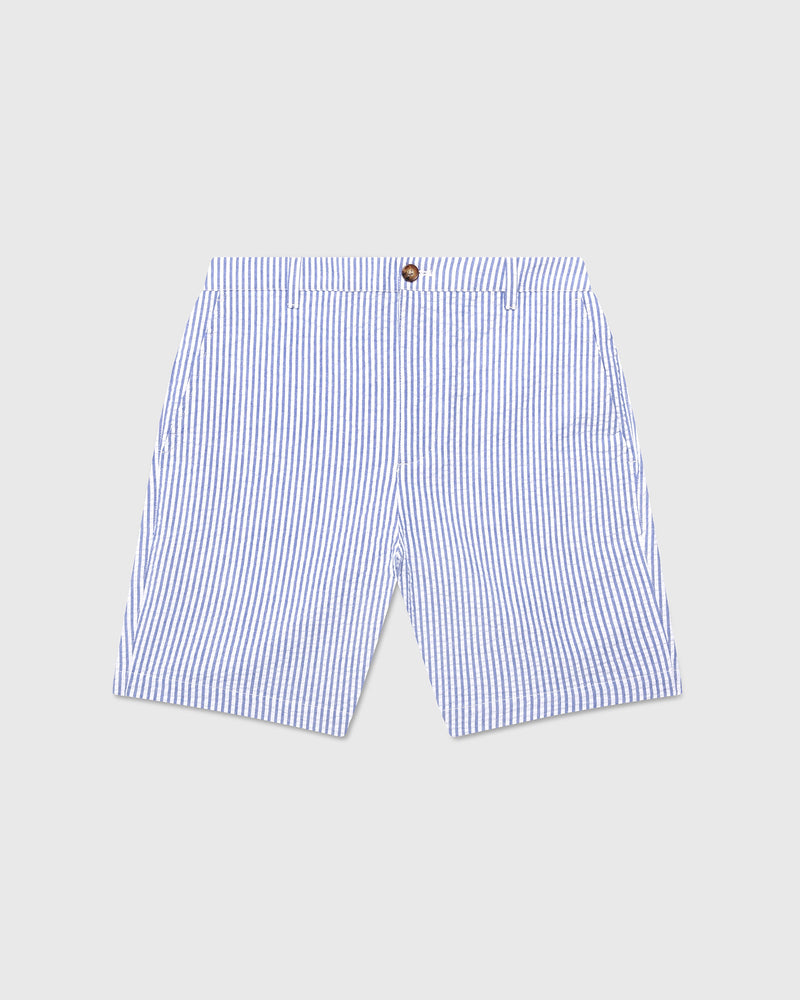 Searsucker Short - Blue