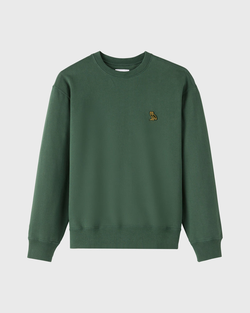 Classic Crewneck Sweatshirt - Forest Green