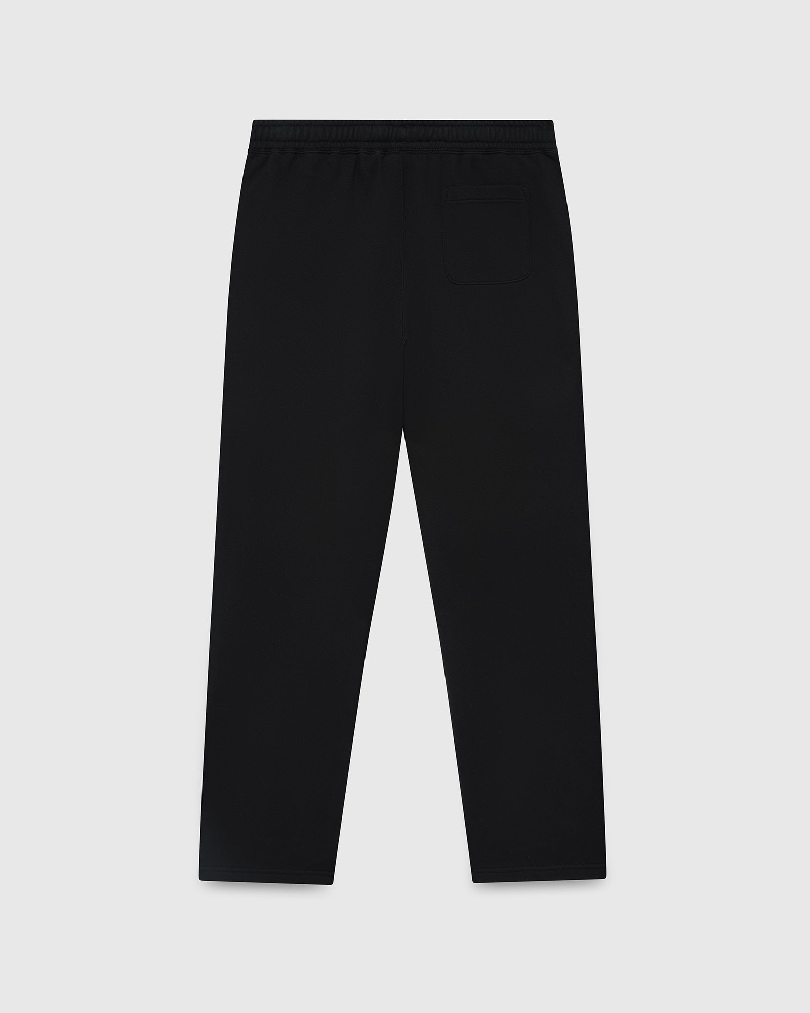 Collegiate Open-Hem Sweatpant - Black